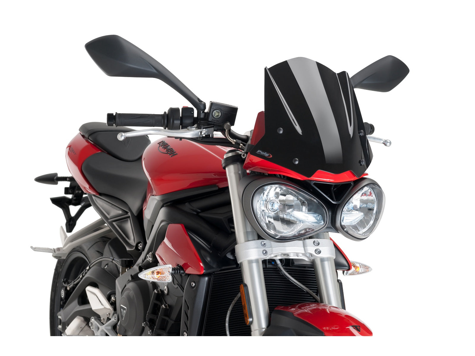 Puig New Generation Sport Screen In Clear for Triumph Street Triple 765 S (18-19)