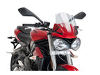 Puig New Generation Sport Screen In Clear for Triumph Speed Triple 660 S (18-19)