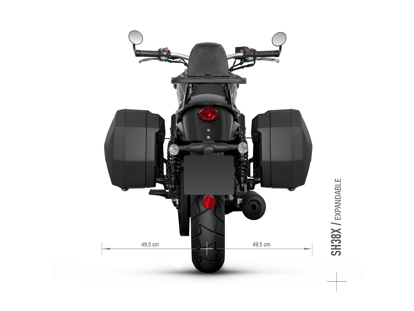 SHAD 3P Pannier Rack for Benda Fox 300 (22-26)