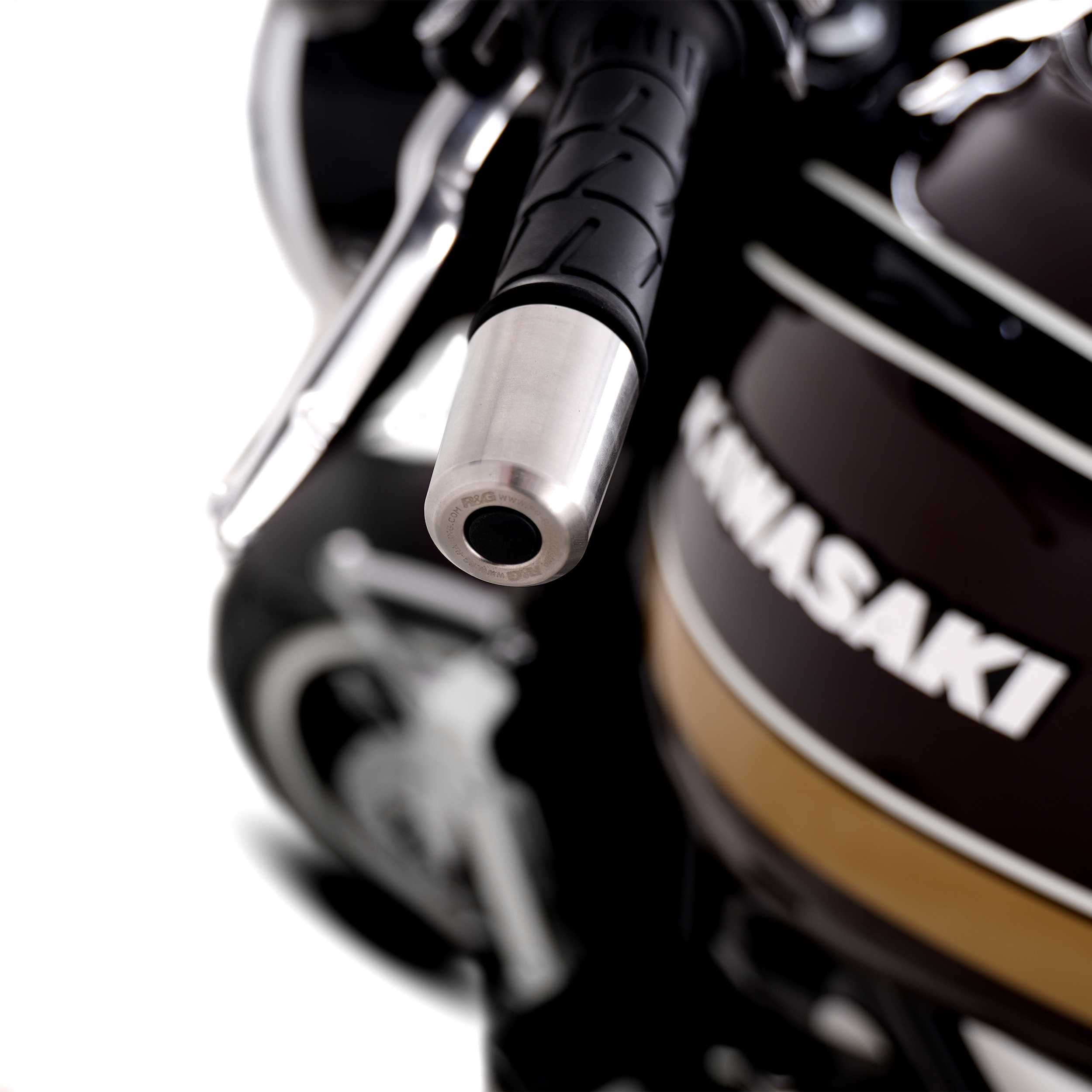 R&G Bar Ends Stainless Steel for Kawasaki Versys 650 (22-24)