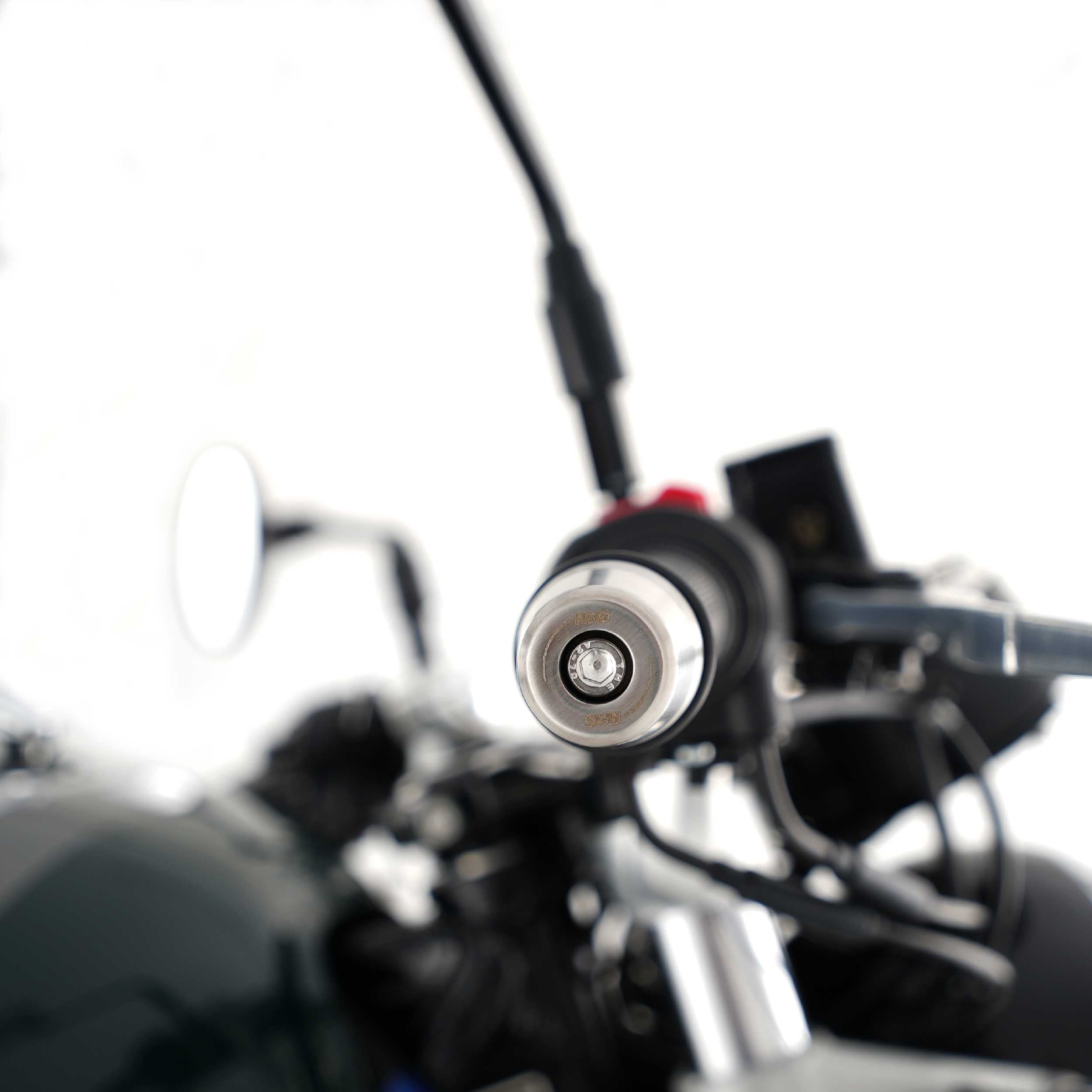 R&G Bar Ends Stainless Steel for Triumph Speed Triple 1200 RX (25-26)