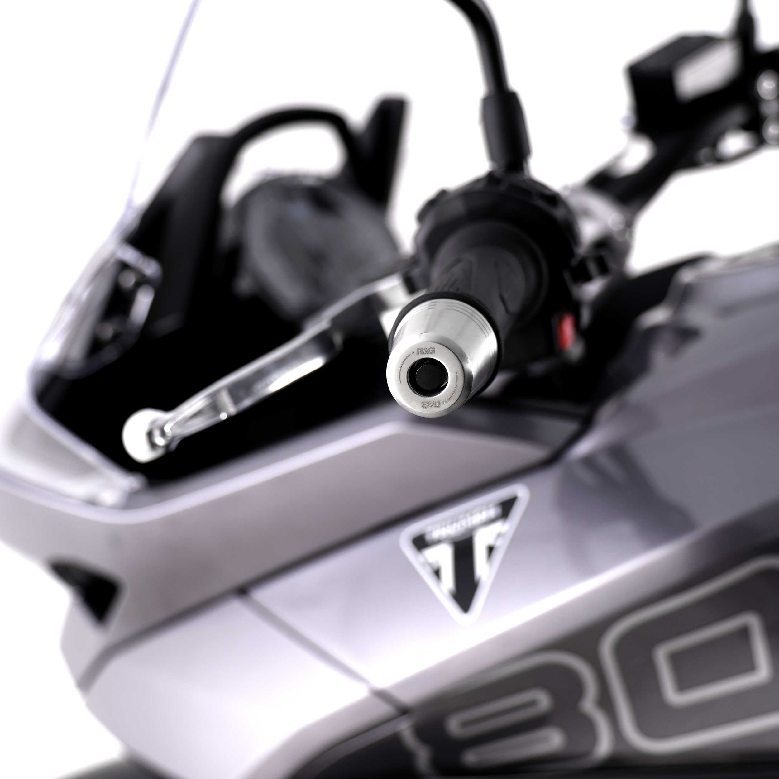 R&G Bar Ends Stainless Steel for Triumph Speed Triple 1200 RX (25-26)
