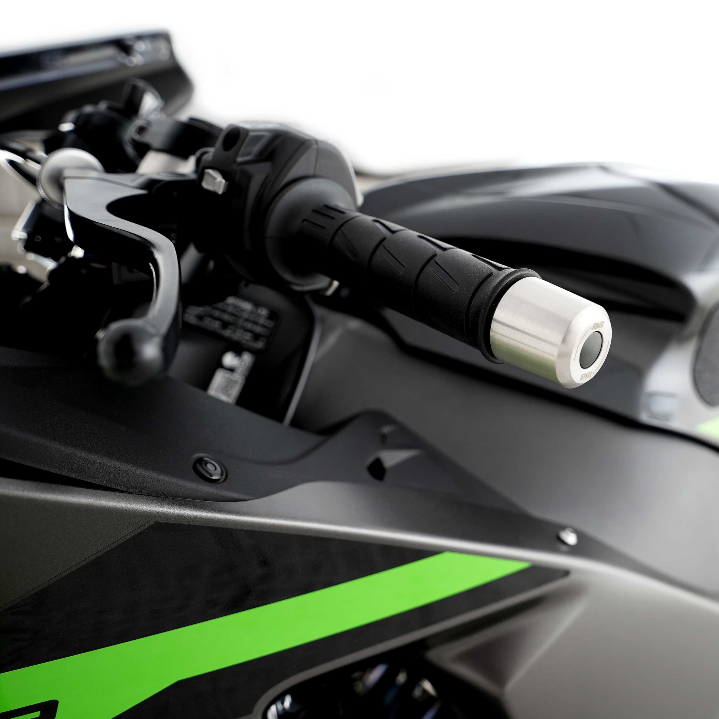 R&G Bar Ends Stainless Steel for Kawasaki Ninja ZX-10R (06-26)