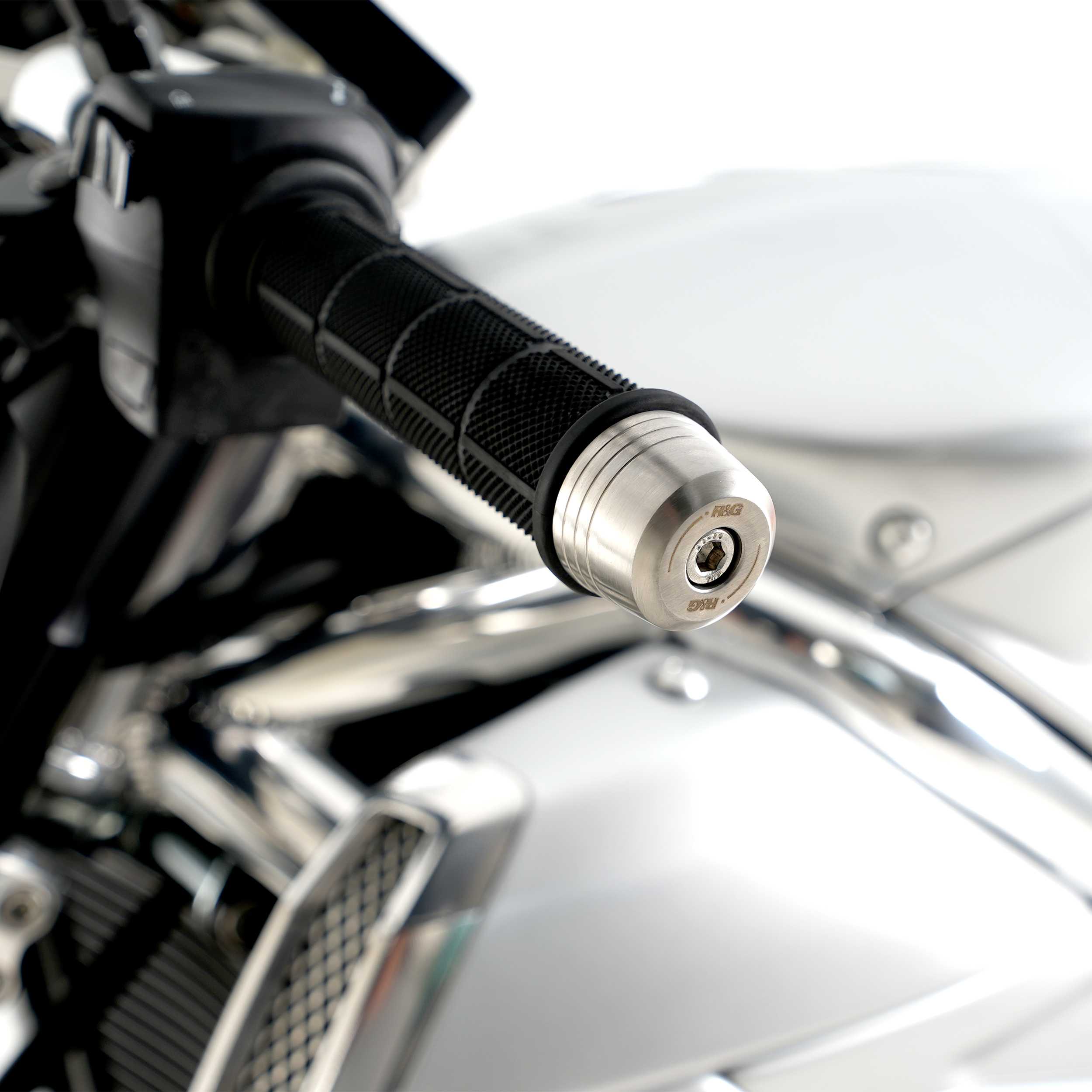 R&G Bar Ends Stainless Steel for Ducati Scrambler 1100 (18-25)