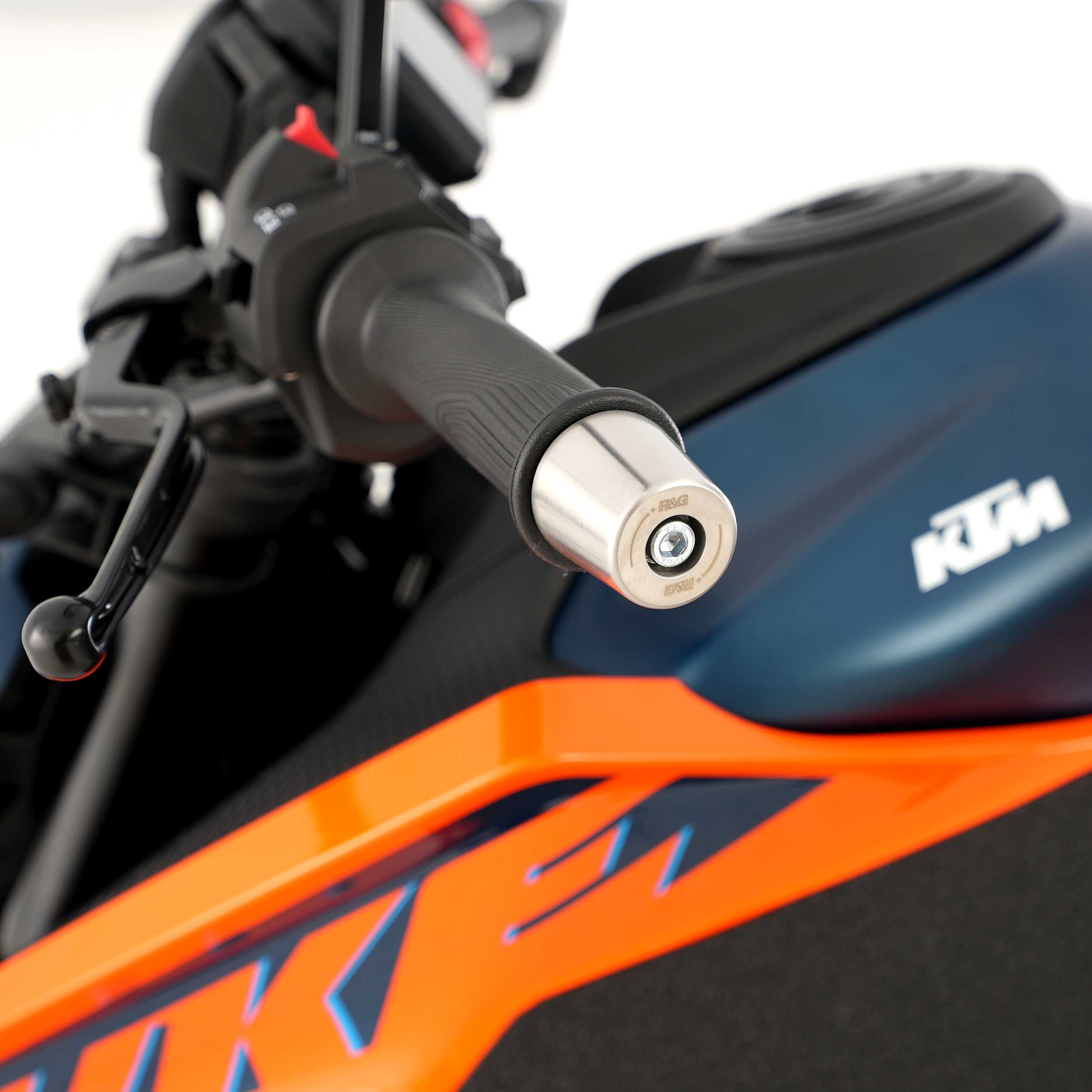 R&G Bar Ends Stainless Steel for KTM 125 Duke (24-26)