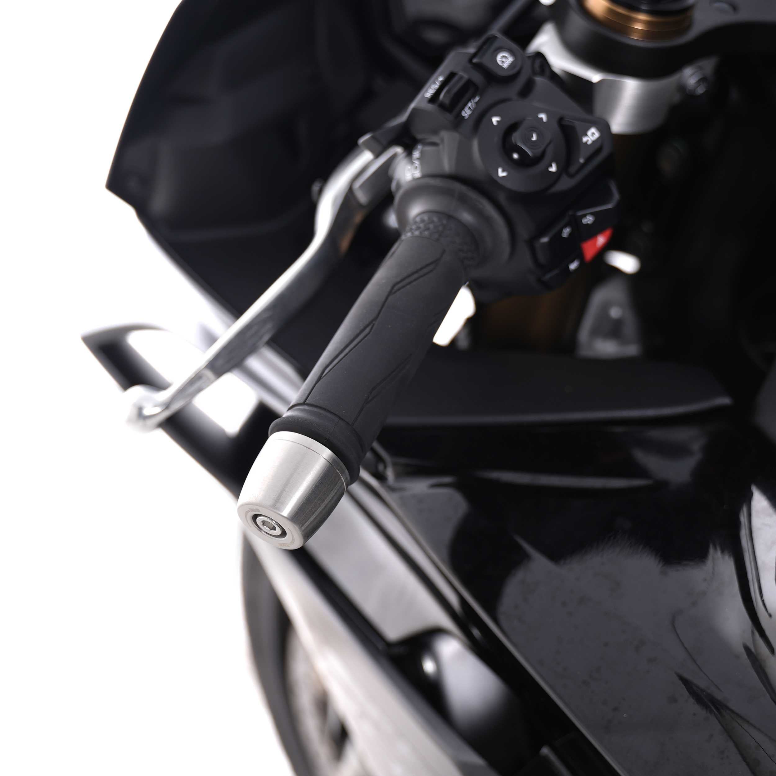 R&G Apex Bar Ends Stainless Steel for Yamaha MT-07 (25-26)
