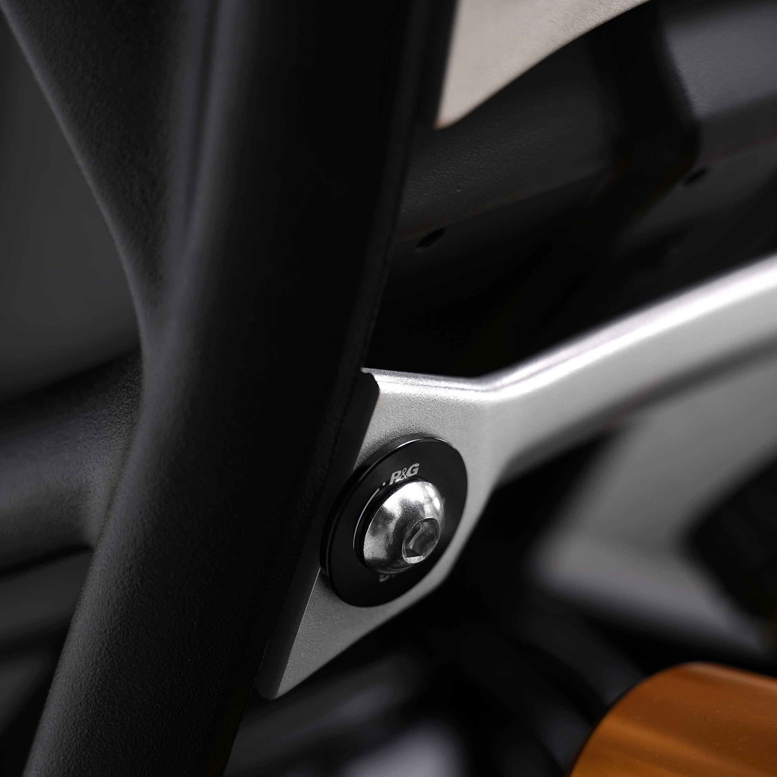 R&G Exhaust Hanger Silver for Triumph Speed Triple 1200 RX (25-26)