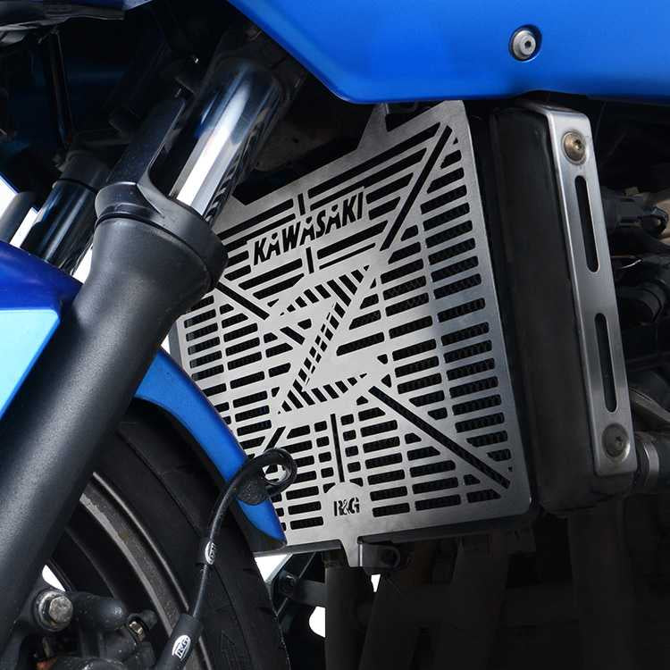 R&G Radiator Guard Branded for Kawasaki Z1000 (10-18)