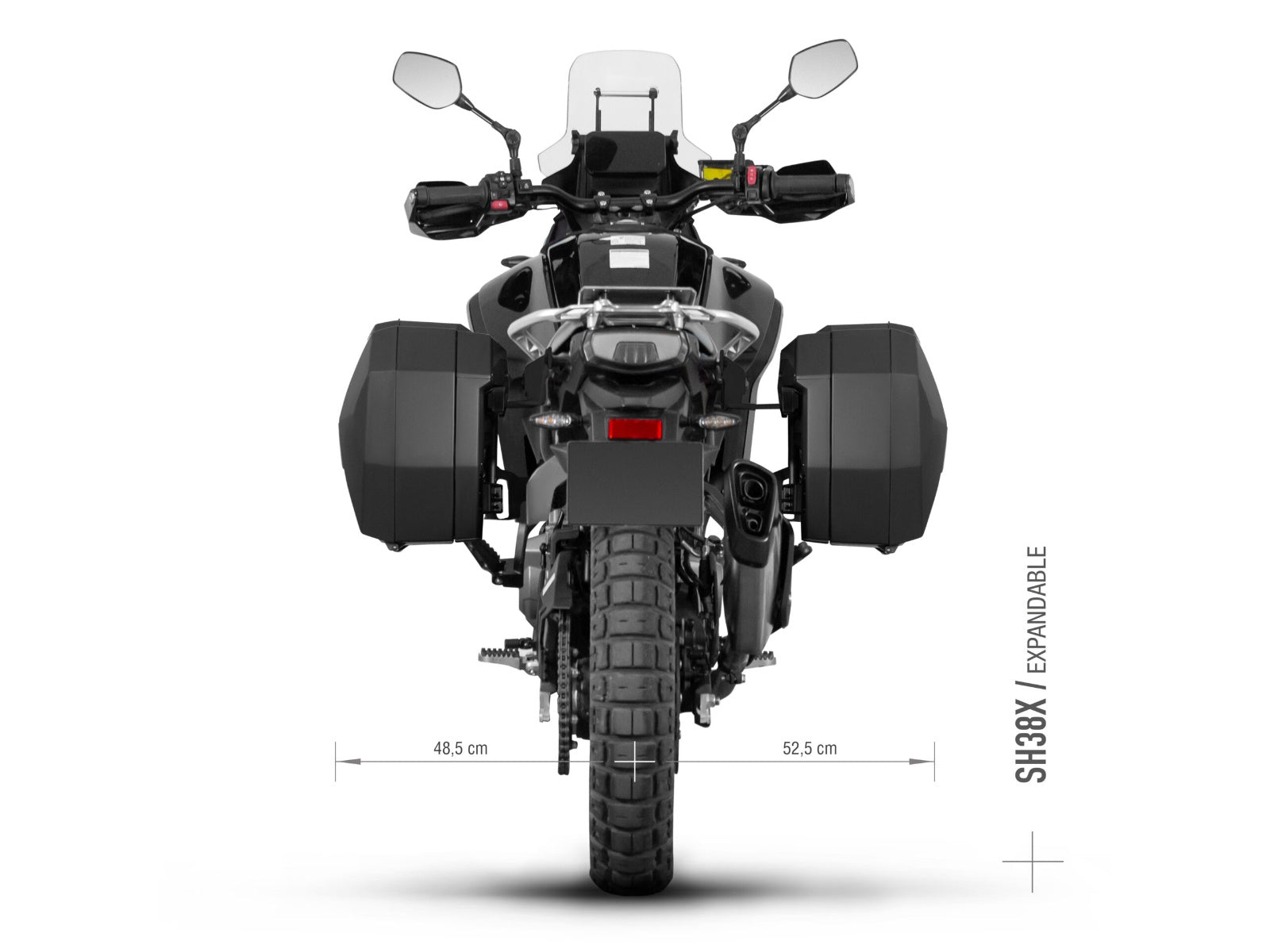 SHAD 3P Pannier Rack for CFMOTO 450MT (23-26)