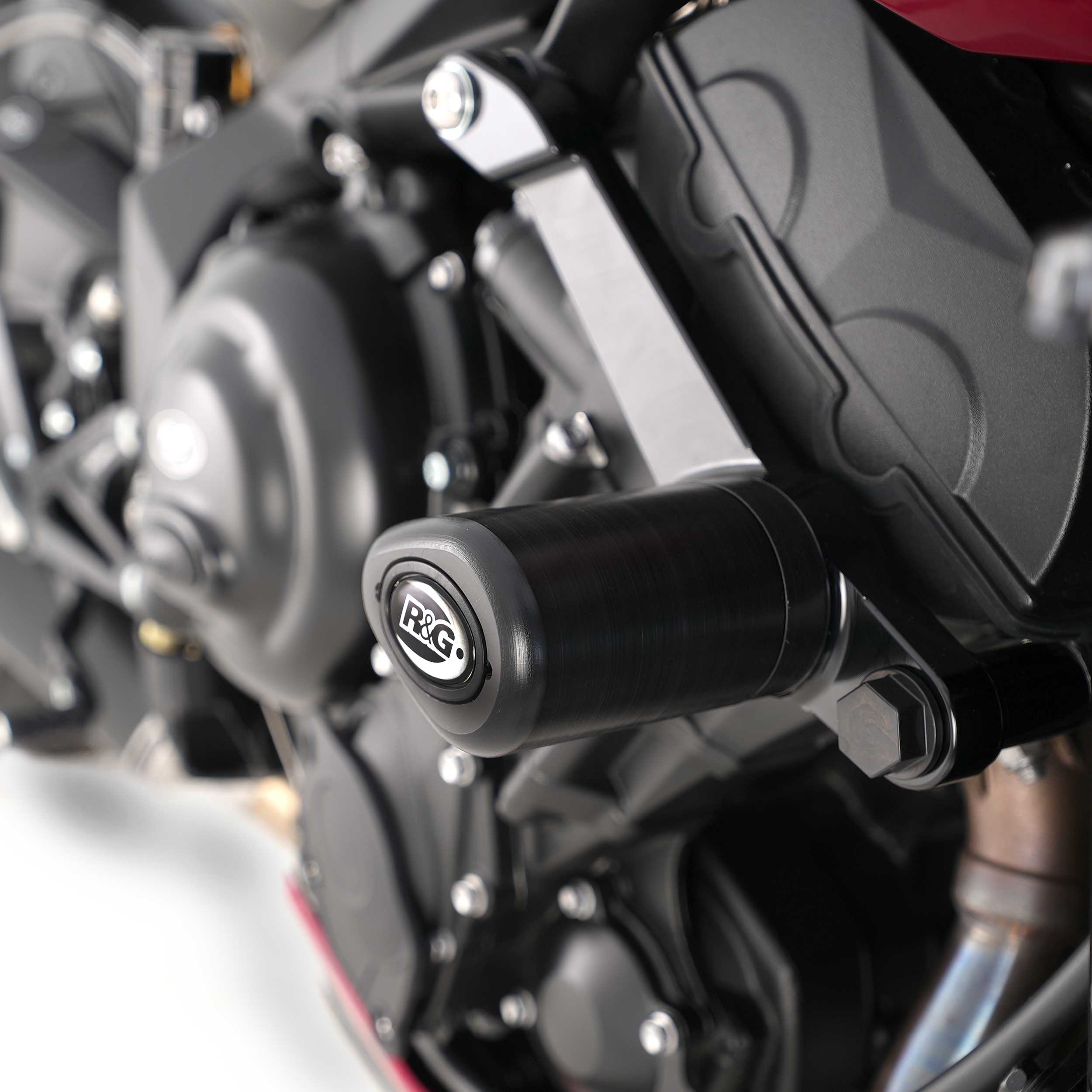 R&G Aero Frame Sliders for Triumph Street Triple 765 R (17-26)