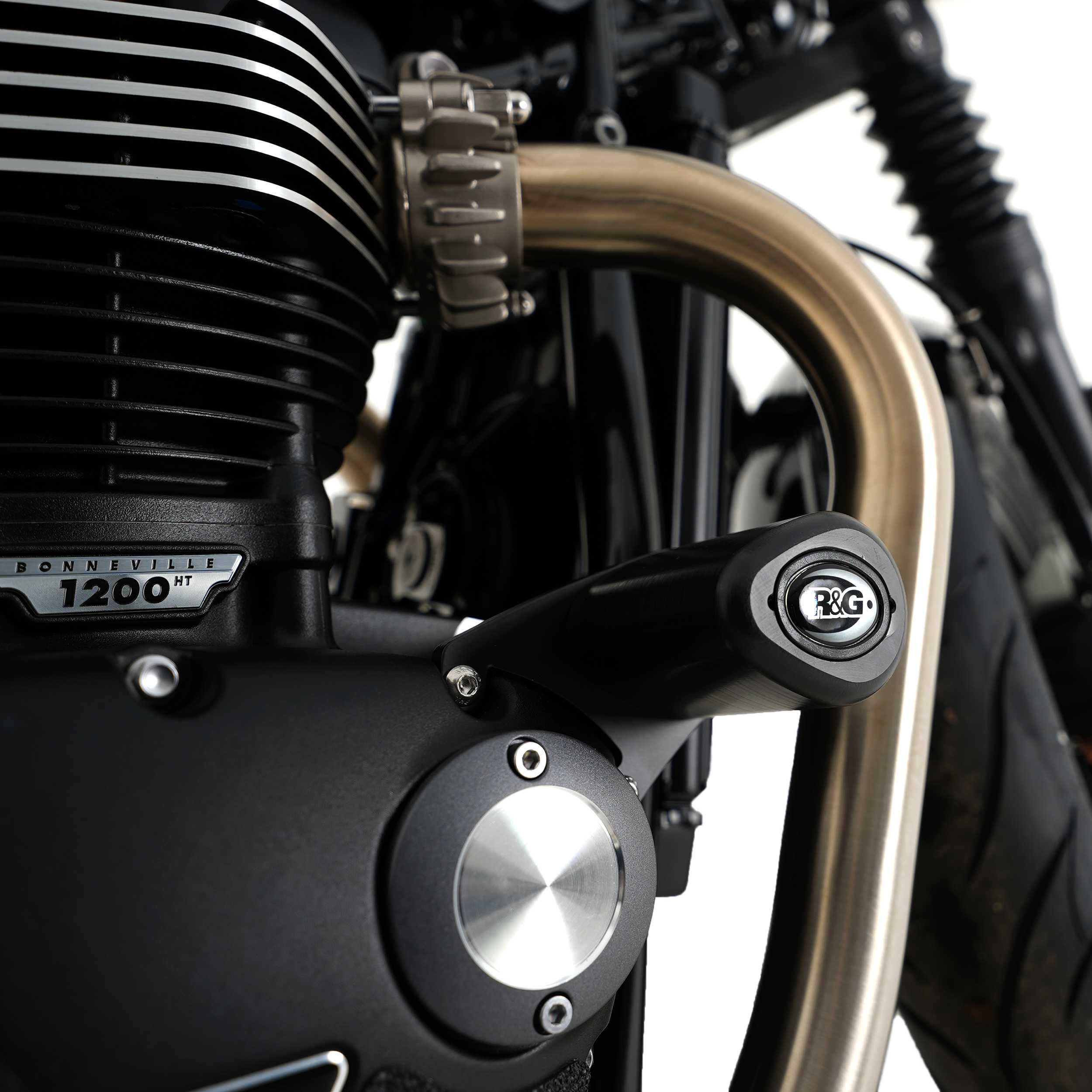 R&G Aero Frame Sliders for Triumph Bonneville Bobber (17-25)