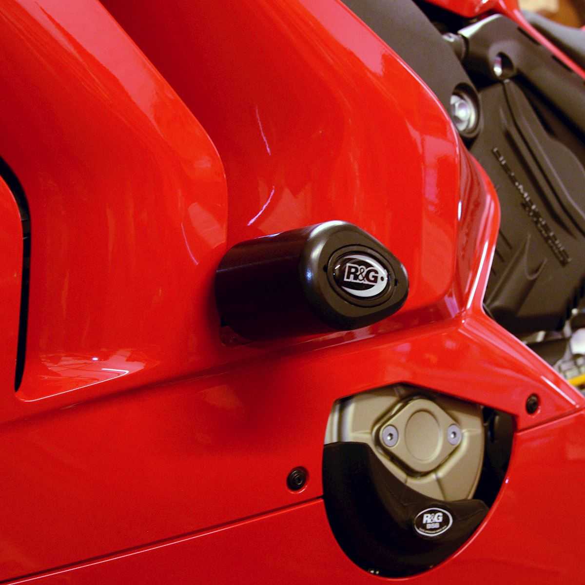 R&G Aero Frame Sliders for Ducati Panigale V4 (20-21) Main image