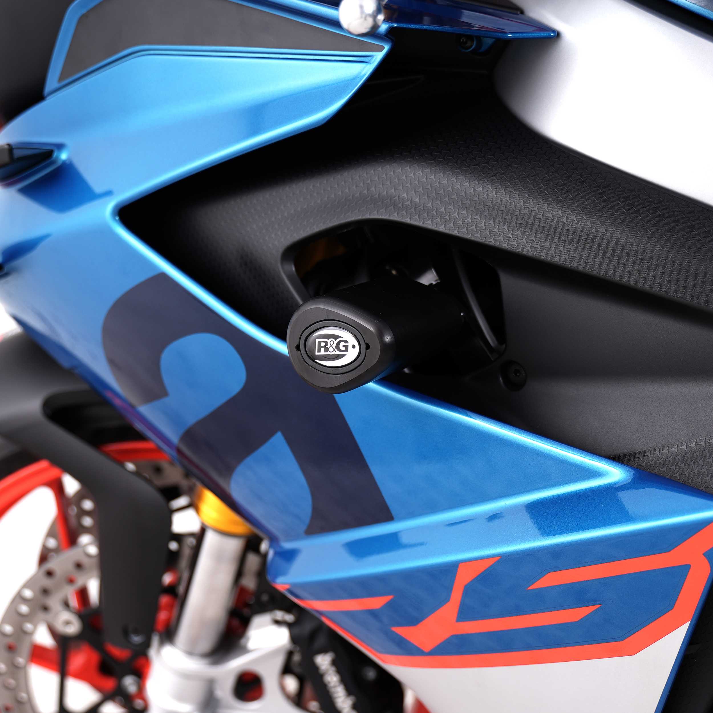 R&G Aero Frame Sliders (Non-Drill Kit) for Aprilia RS 660 Factory (22-26) Secondary image
