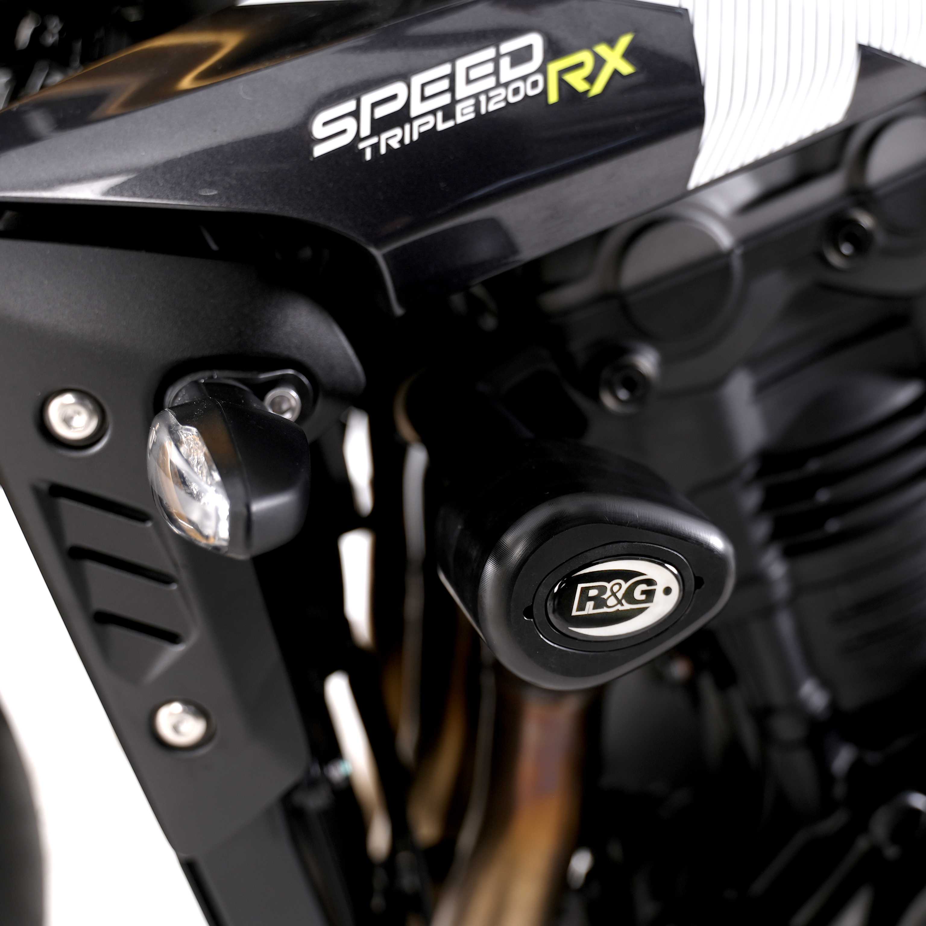 R&G Aero Frame Sliders for Triumph Speed Triple 1200 RS (21-26)