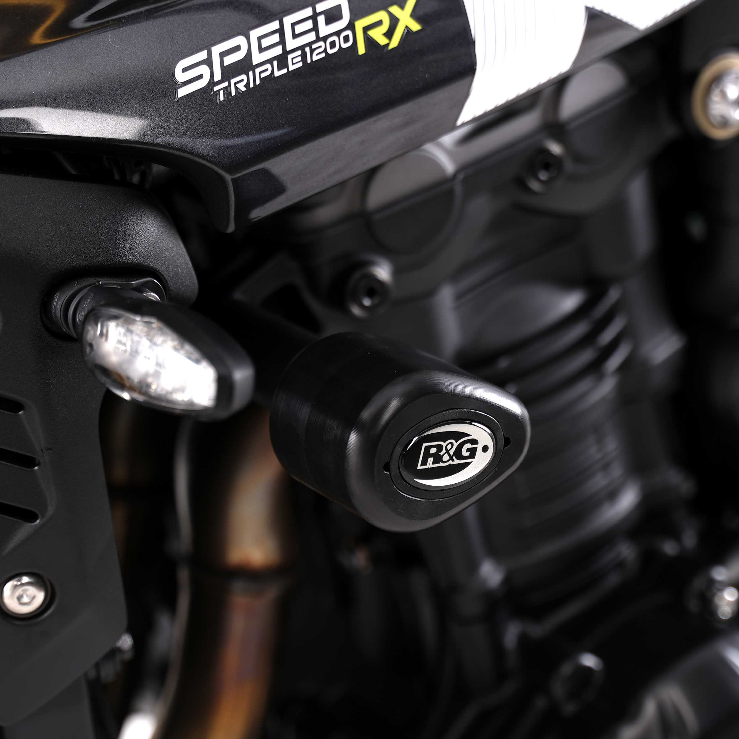 R&G Aero Frame Sliders for Triumph Speed Triple 1200 RS (21-26)
