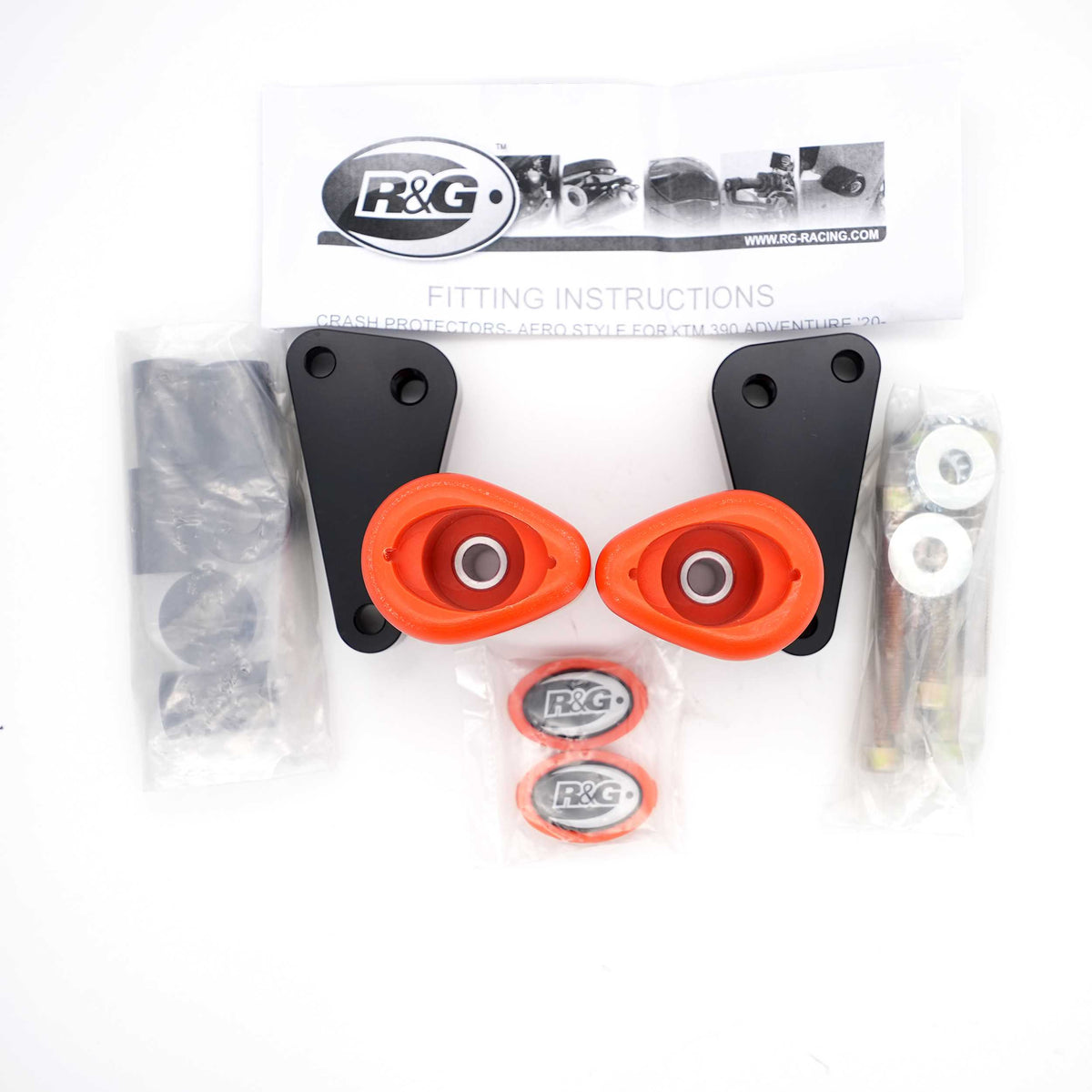 R&G Aero Frame Sliders for KTM 390 Adventure (20-24) Main image