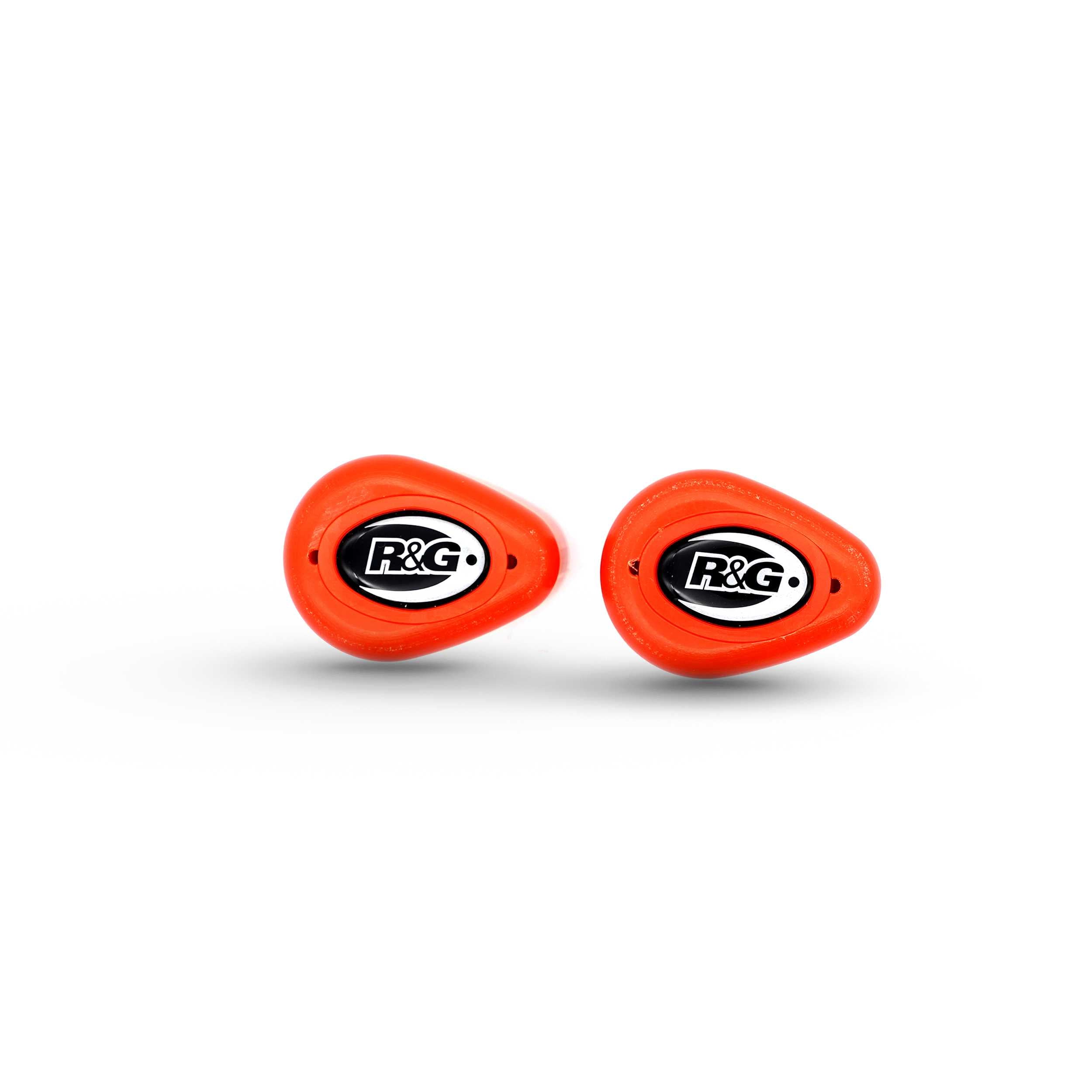 R&G Aero Frame Sliders (Orange) for KTM 390 Adventure (20-24) Secondary image