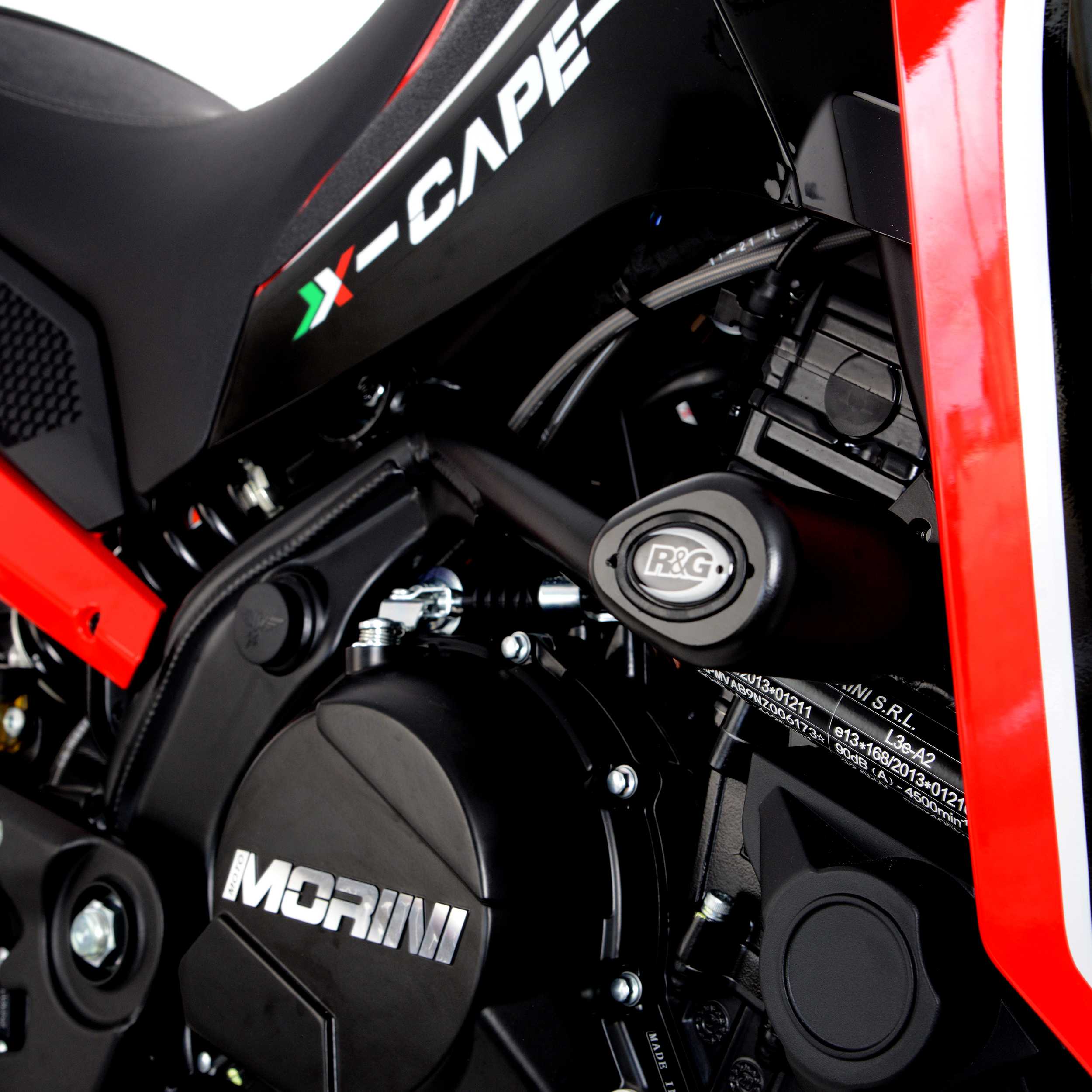 R&G Aero Frame Sliders for Moto Morini X-Cape 650 (21-26)