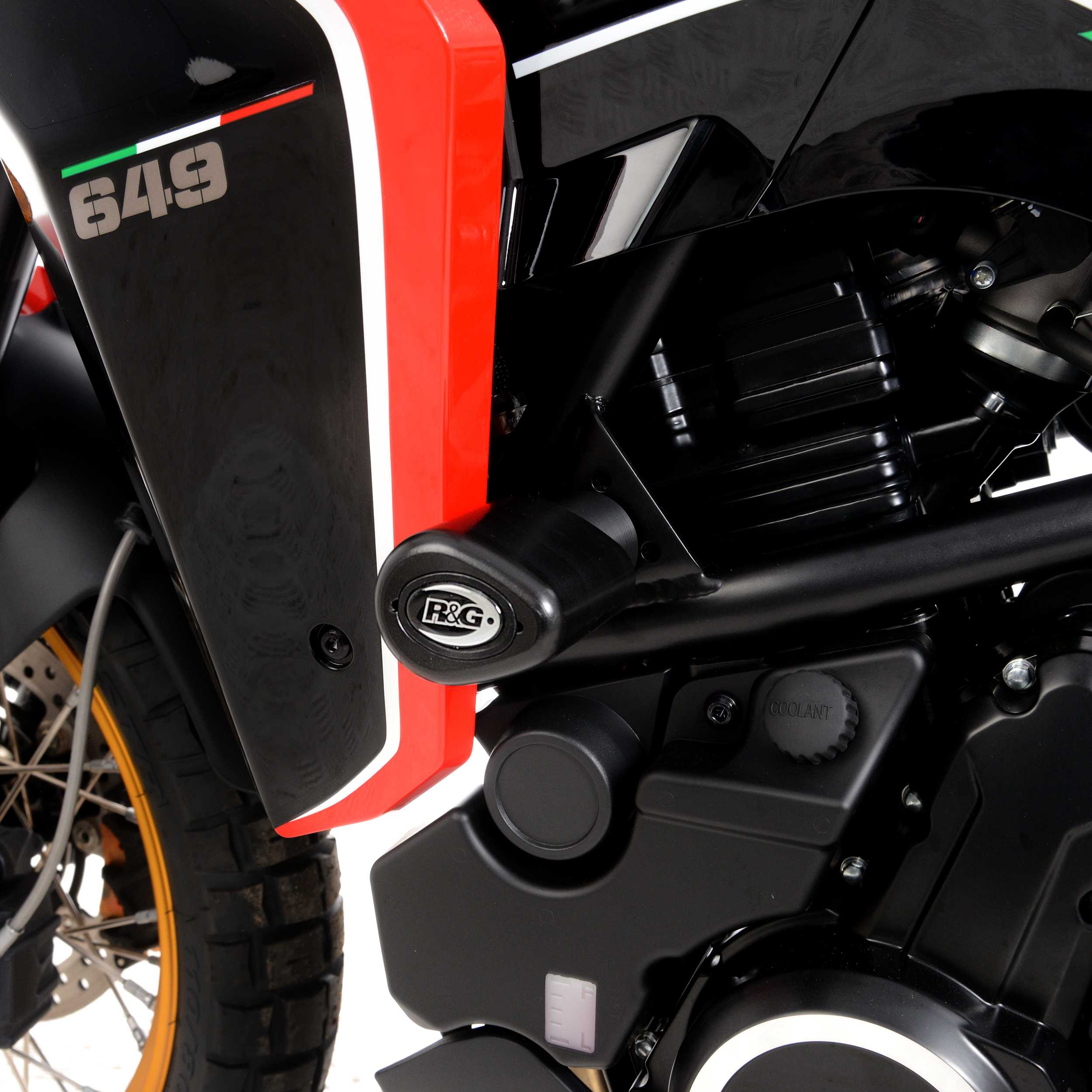 R&G Aero Frame Sliders for Moto Morini X-Cape 650 (21-26)