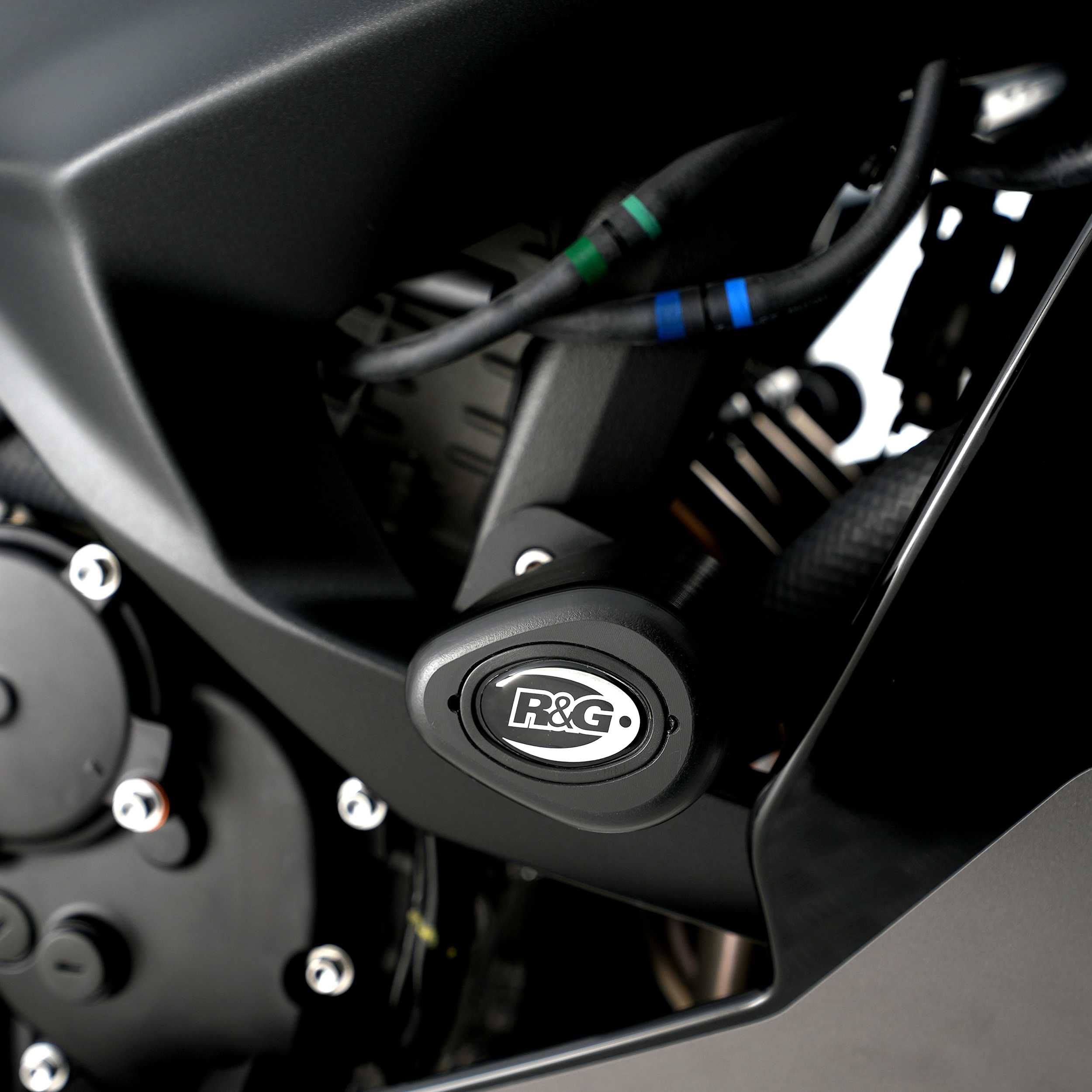 R&G Aero Frame Sliders for Kawasaki ZX6-R (24-26)