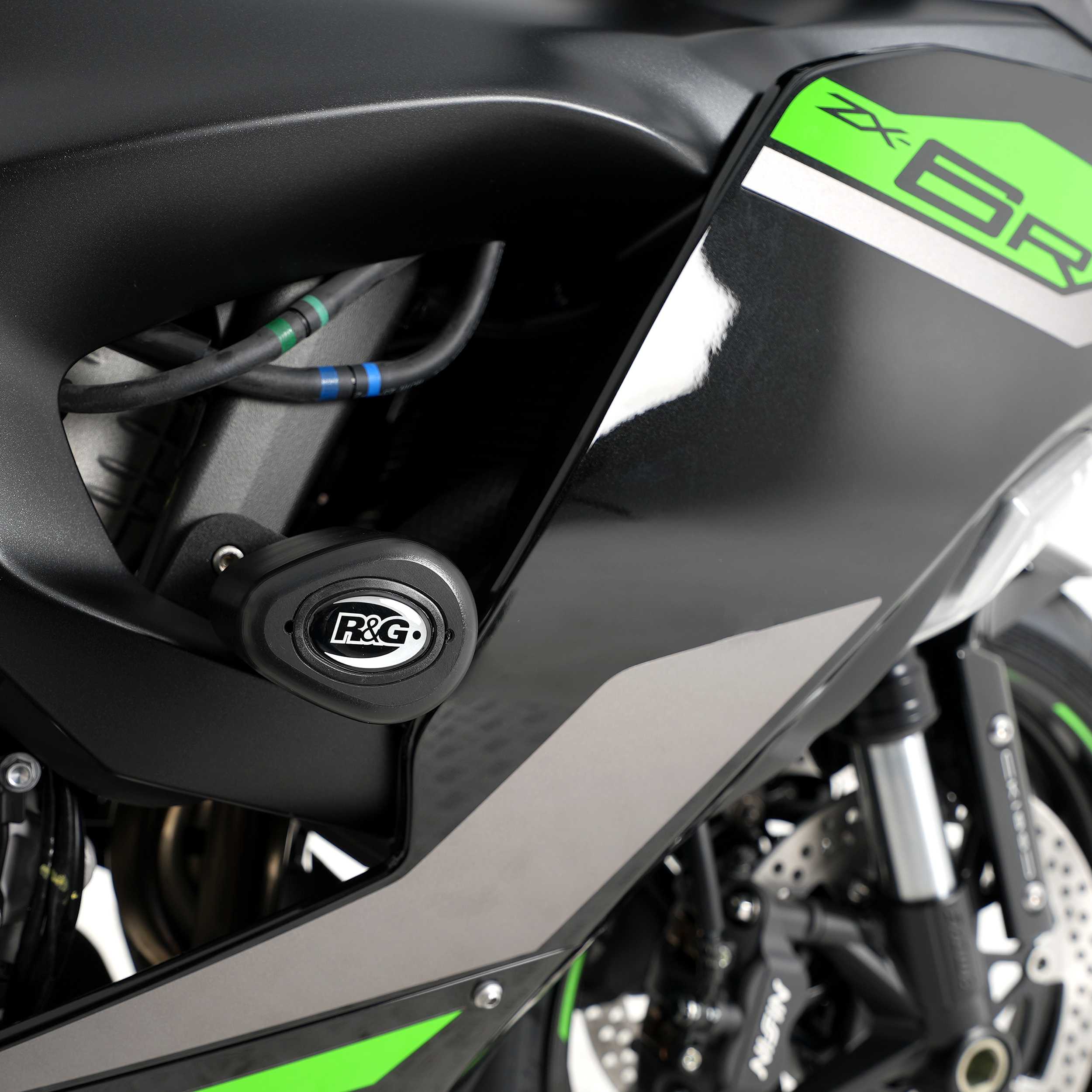 R&G Aero Frame Sliders for Kawasaki ZX6-R (24-26)