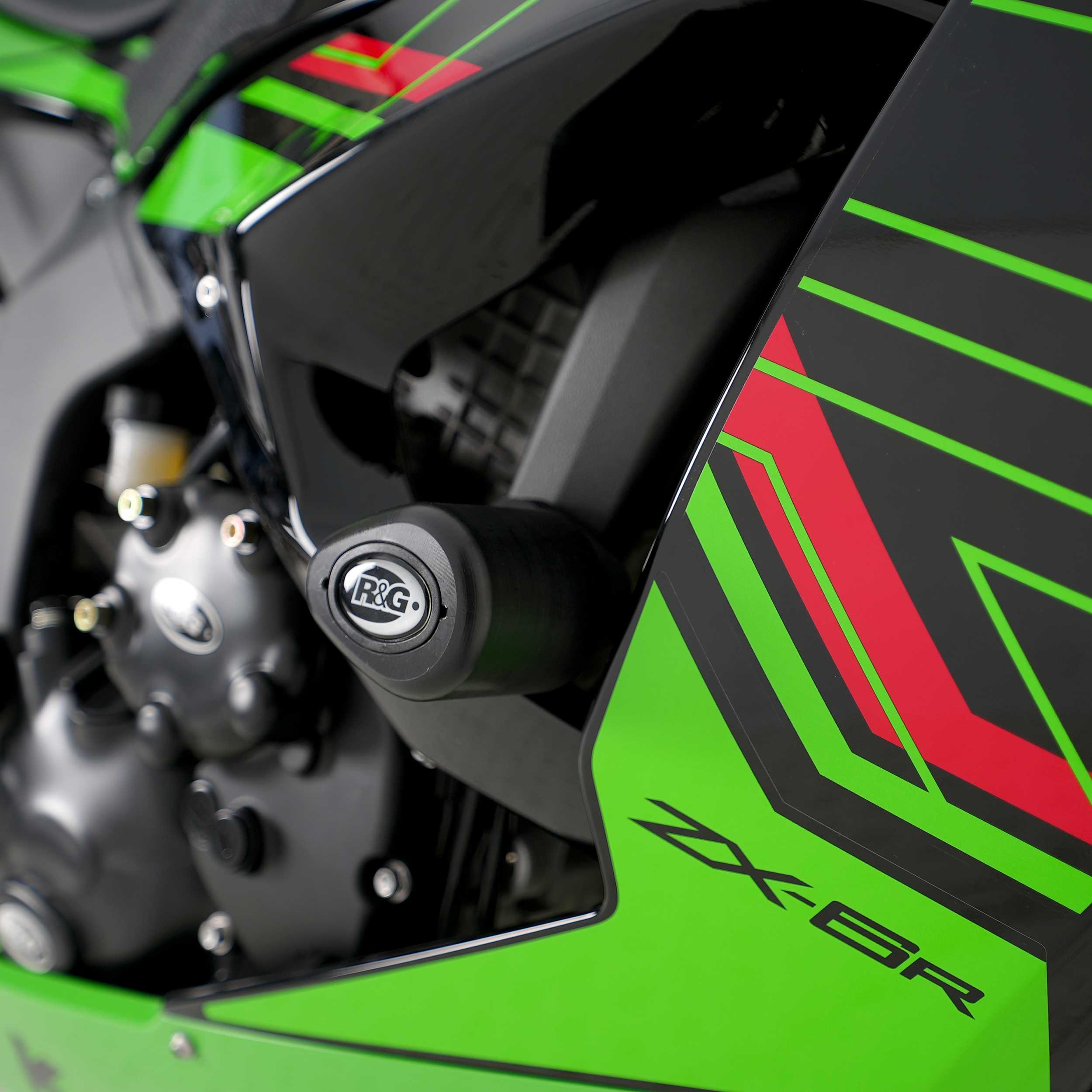 R&G Aero Frame Sliders for Kawasaki ZX6-R (24-26)