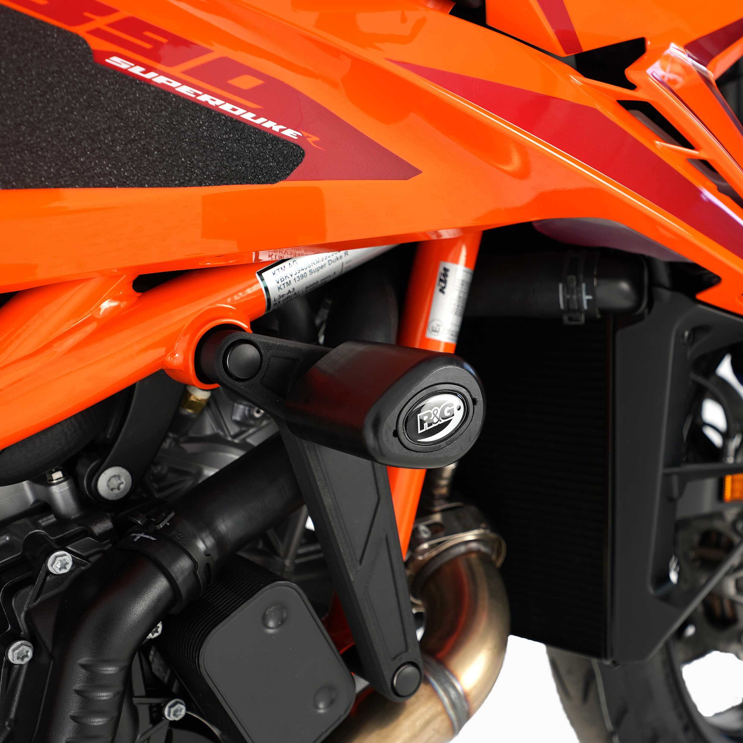 R&G Aero Frame Sliders for KTM 1390 Super Duke R Evo (24-26)