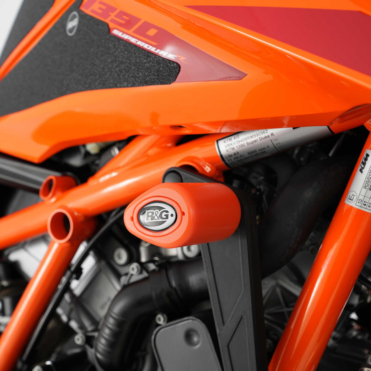 R&G Aero Frame Sliders for KTM 1390 Super Duke R (24-26) Main image