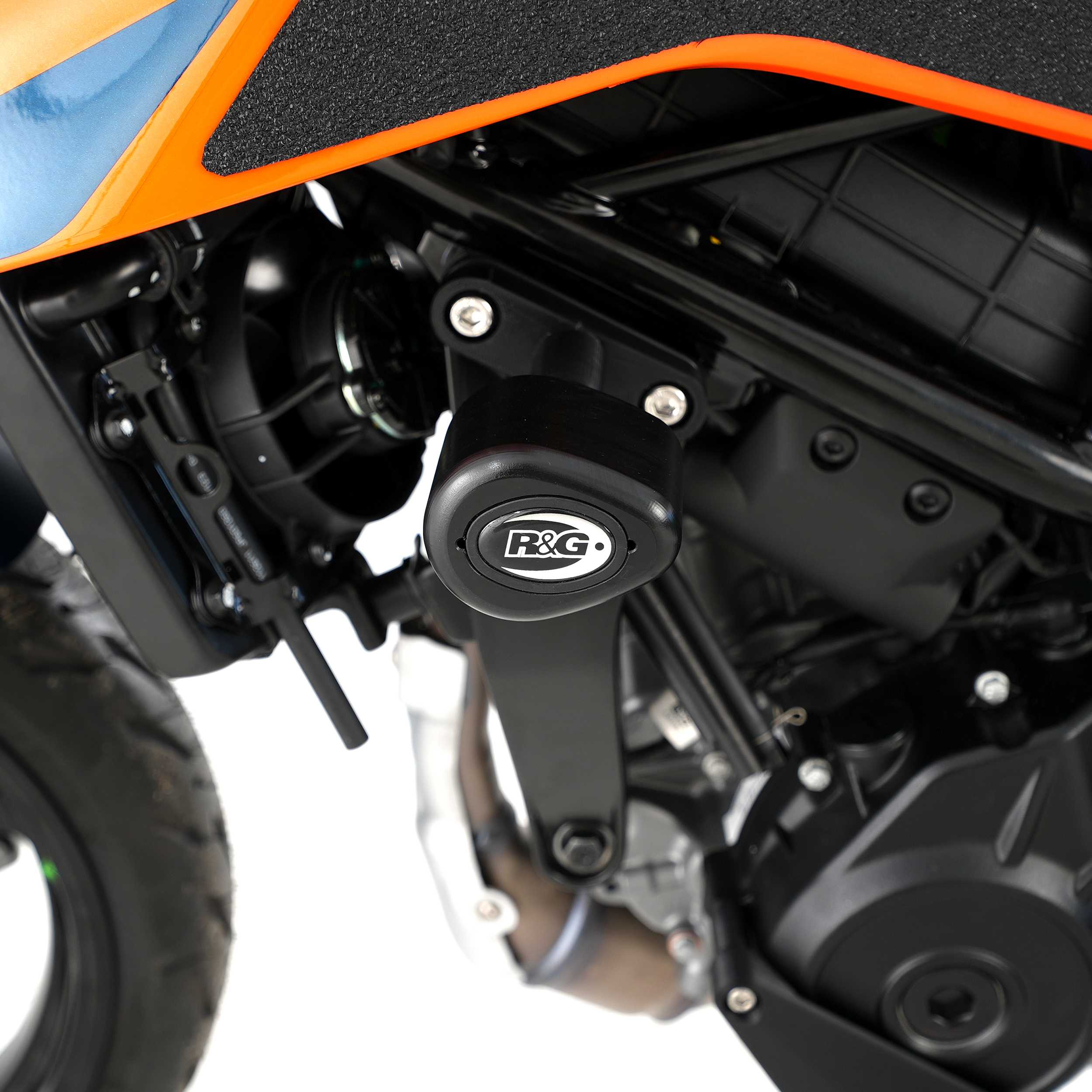R&G Aero Frame Sliders for KTM 125 Duke (24-26)