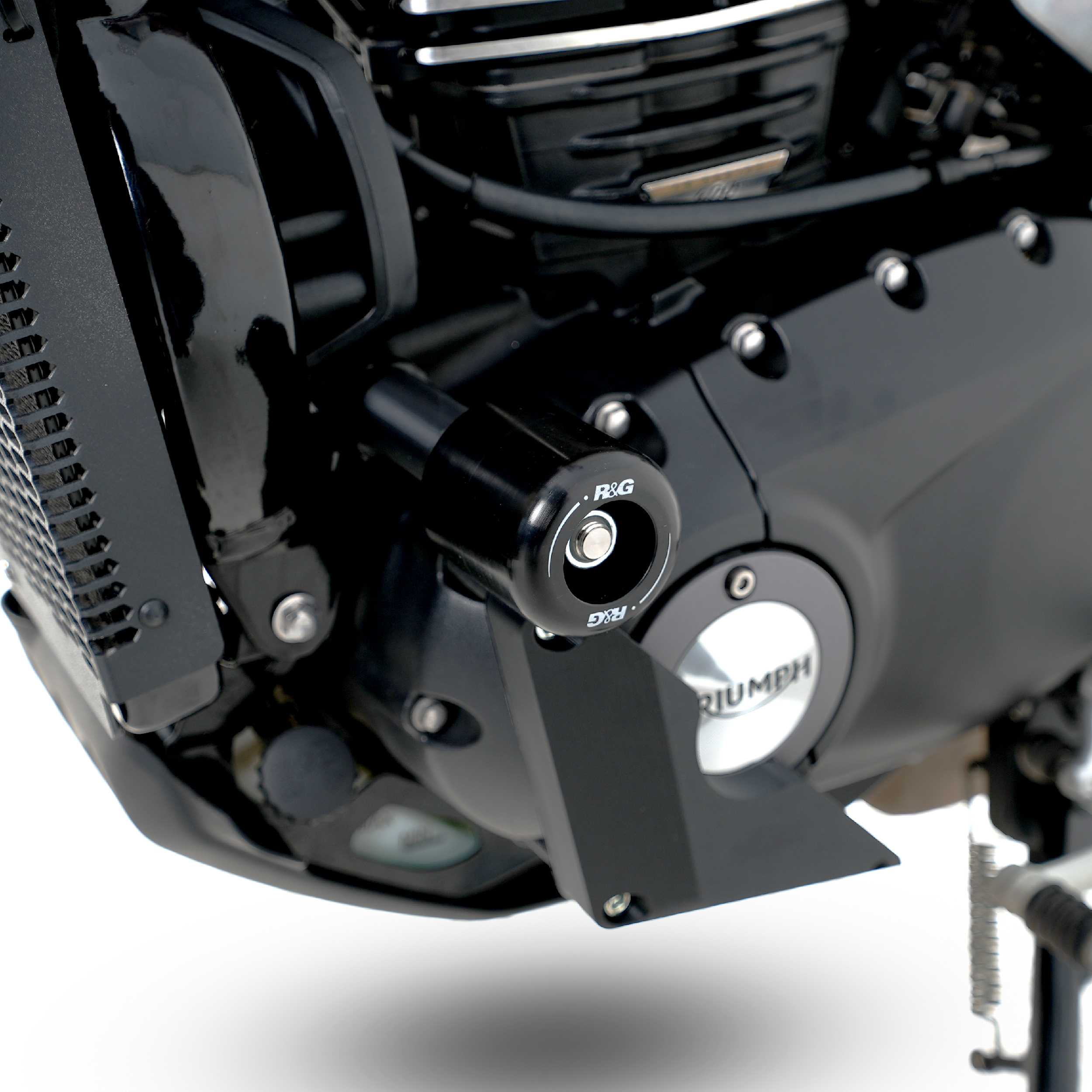 R&G Aero Frame Sliders for Triumph Thruxton 400 (26)