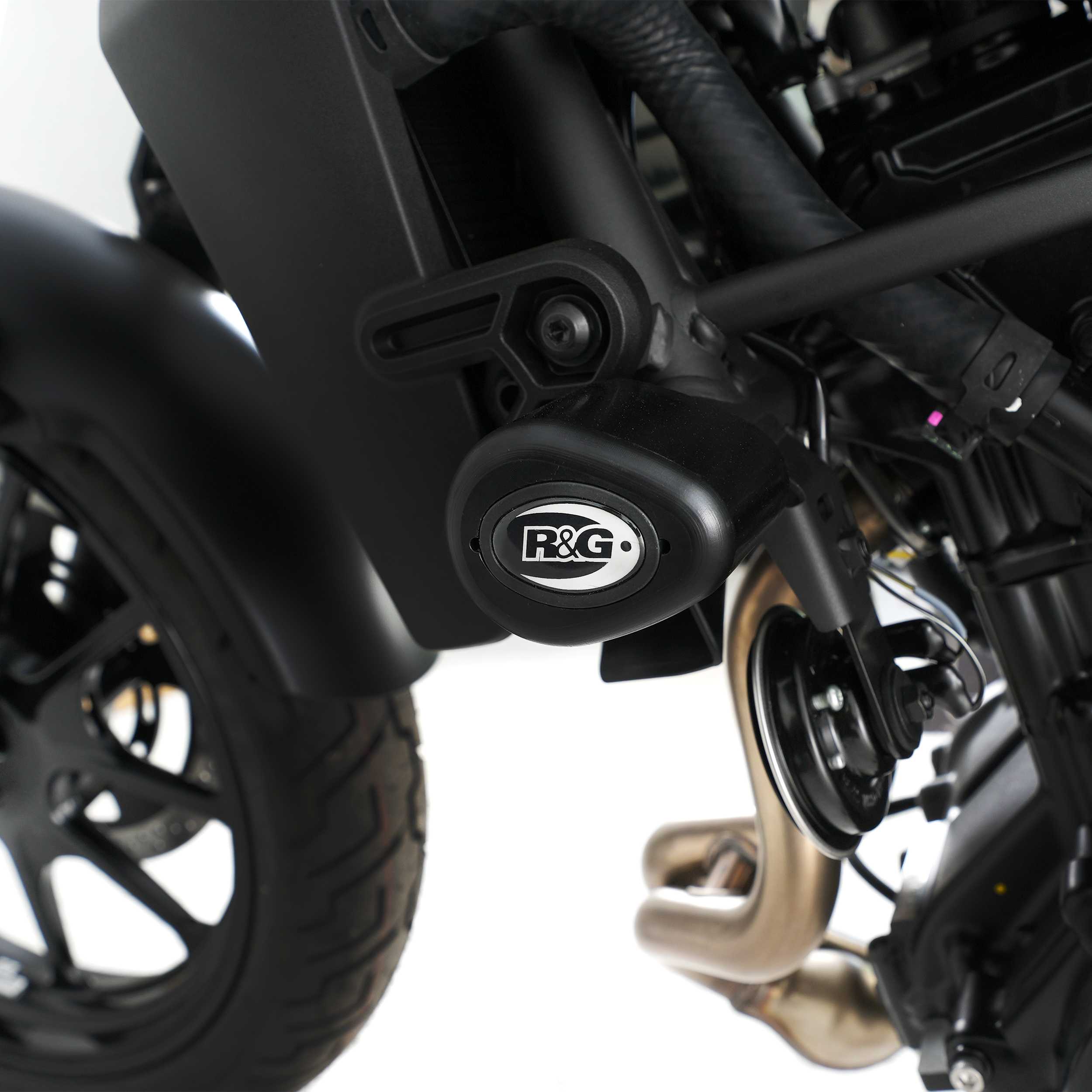 R&G Aero Frame Sliders for Kawasaki Eliminator 500 (24-26)