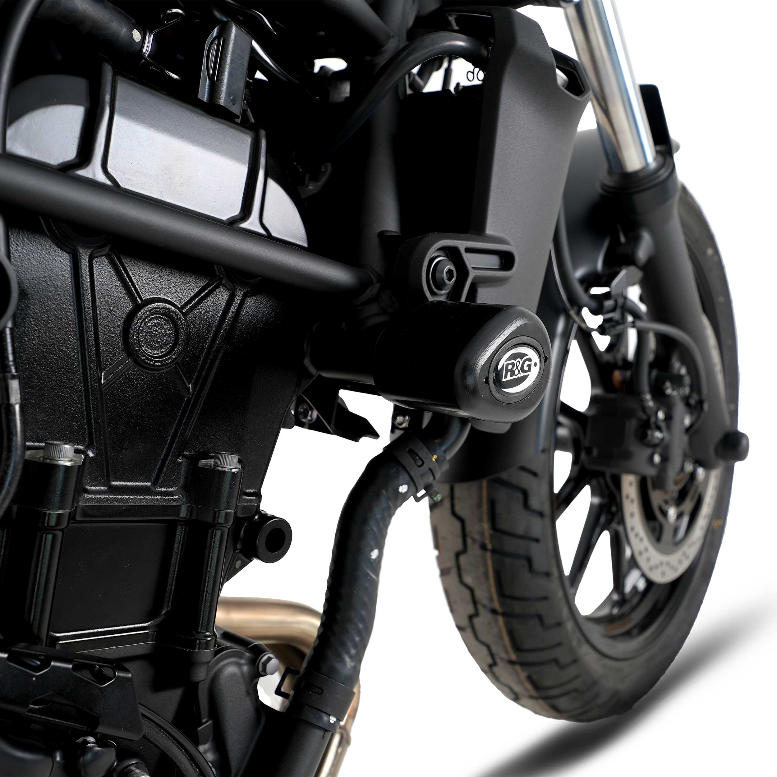 R&G Aero Frame Sliders for Kawasaki Eliminator 500 (24-26)
