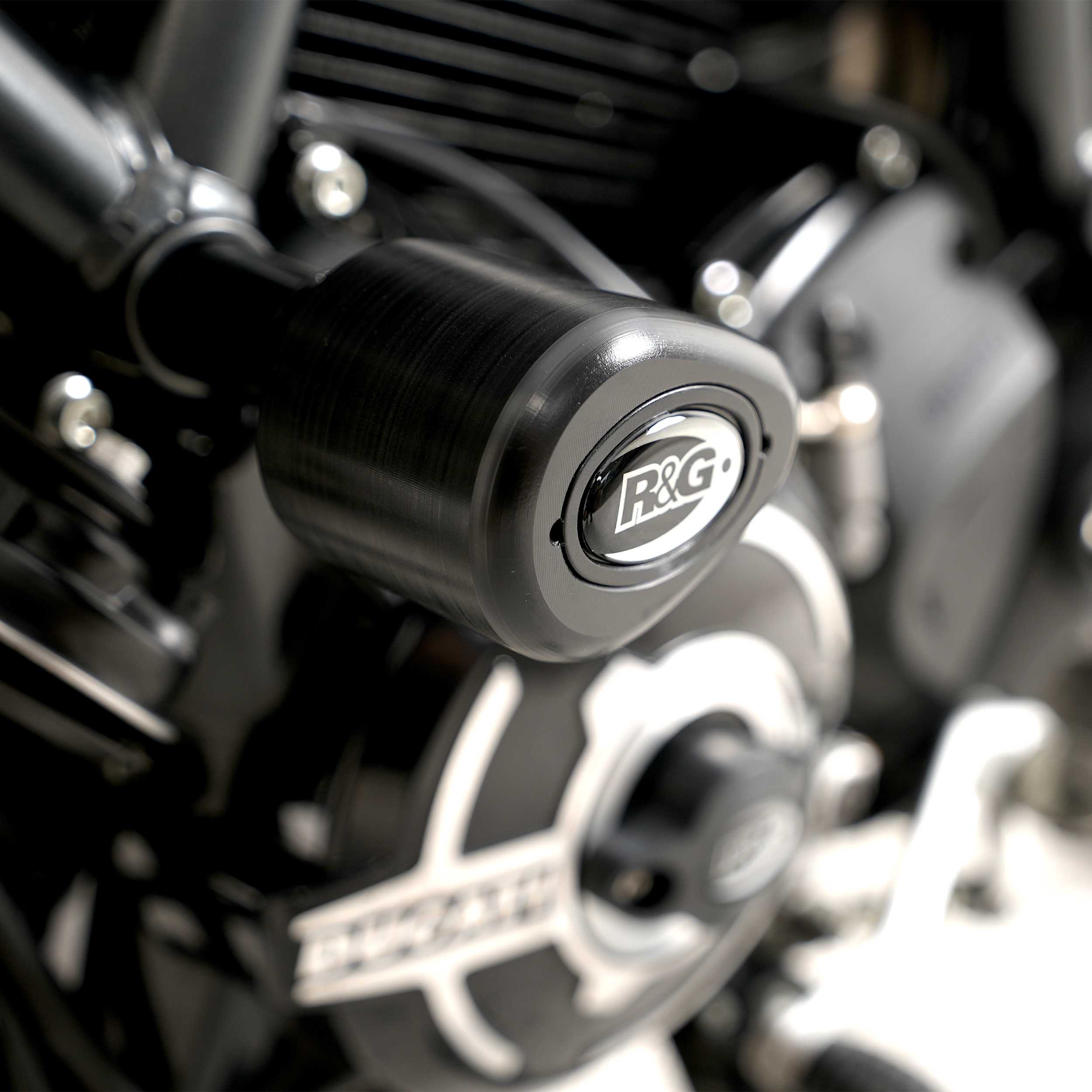 R&G Aero Frame Sliders for Ducati Scrambler 1100 Pro (20-25)