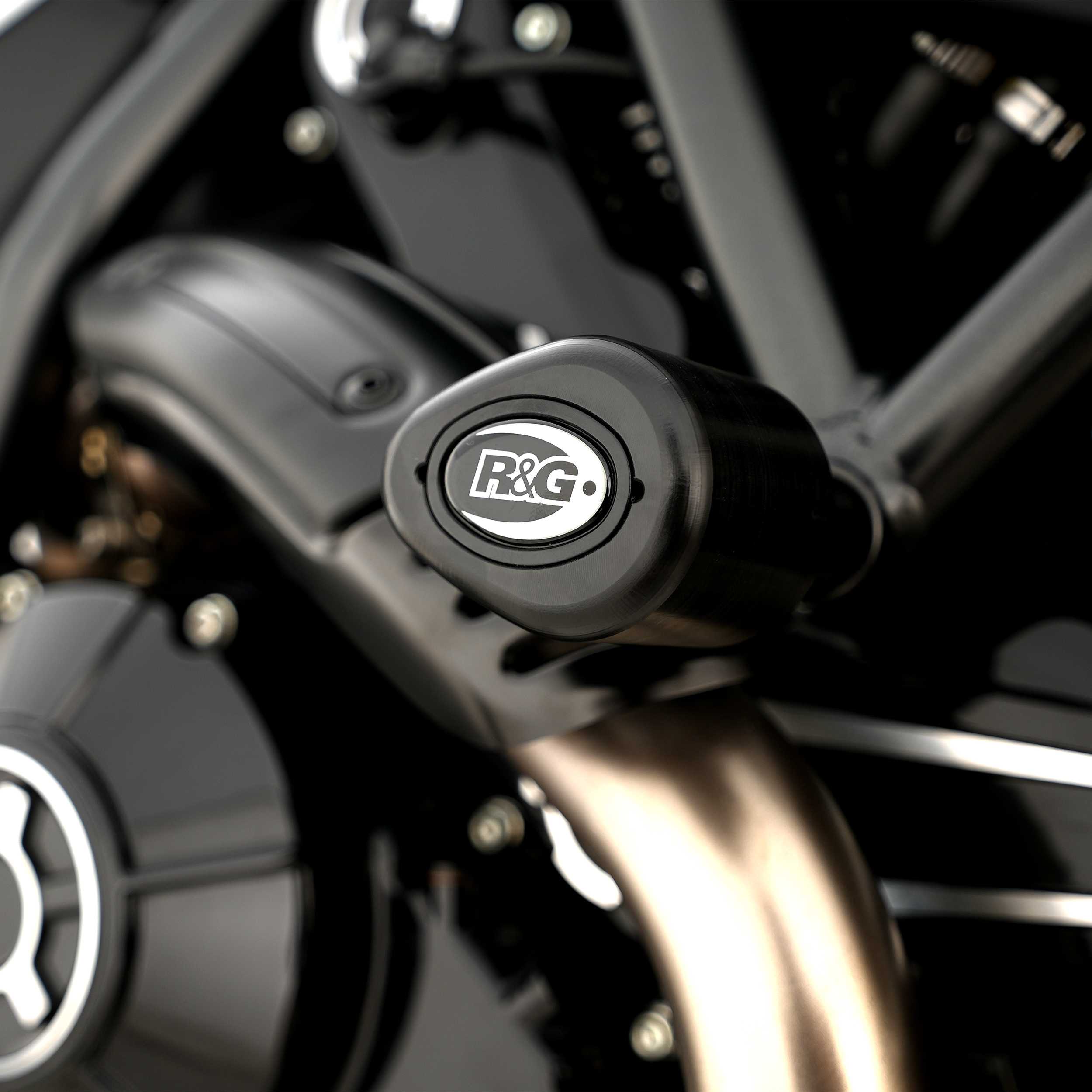 R&G Aero Frame Sliders for Ducati Scrambler 1100 Pro (20-25)