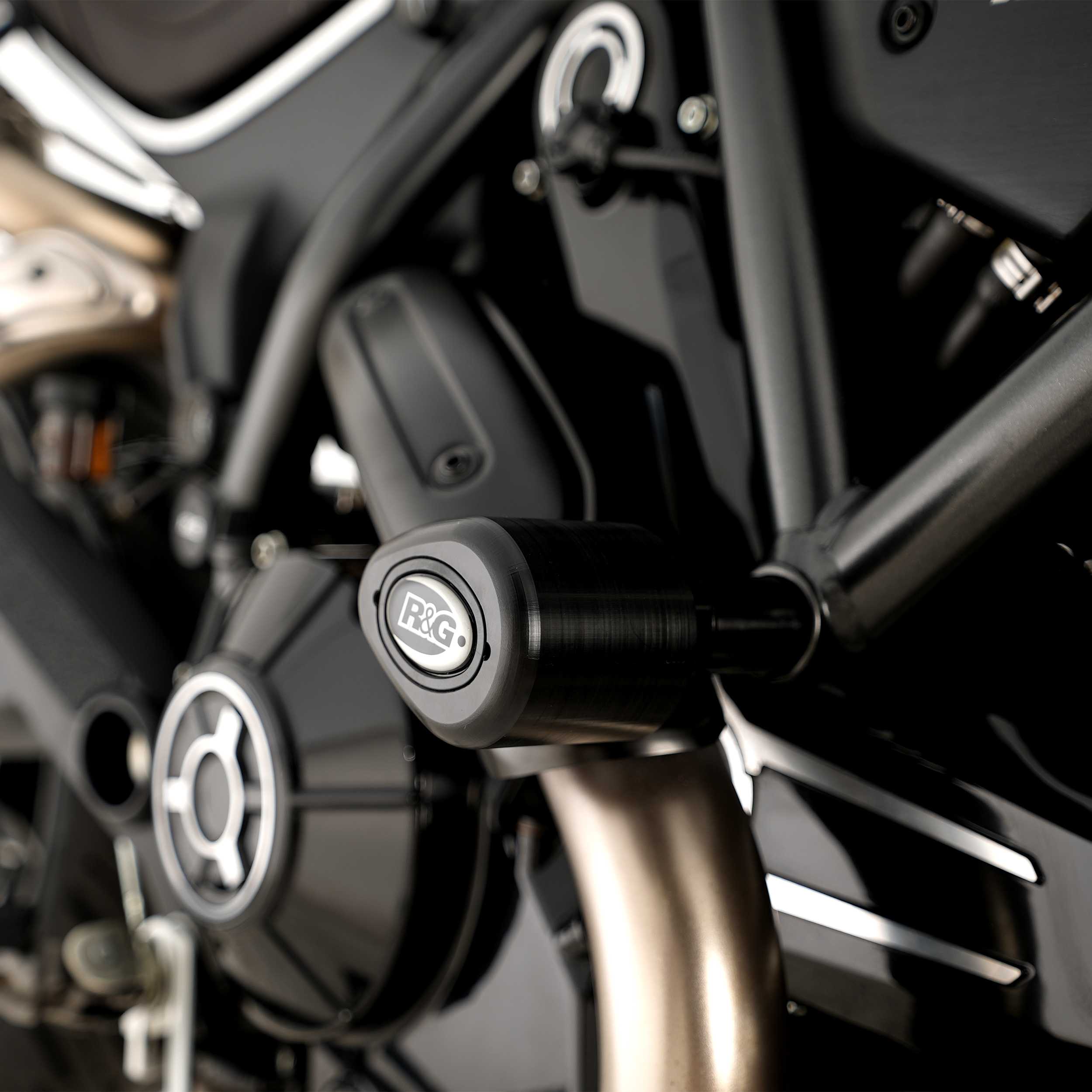 R&G Aero Frame Sliders for Ducati Scrambler 1100 Pro (20-25)