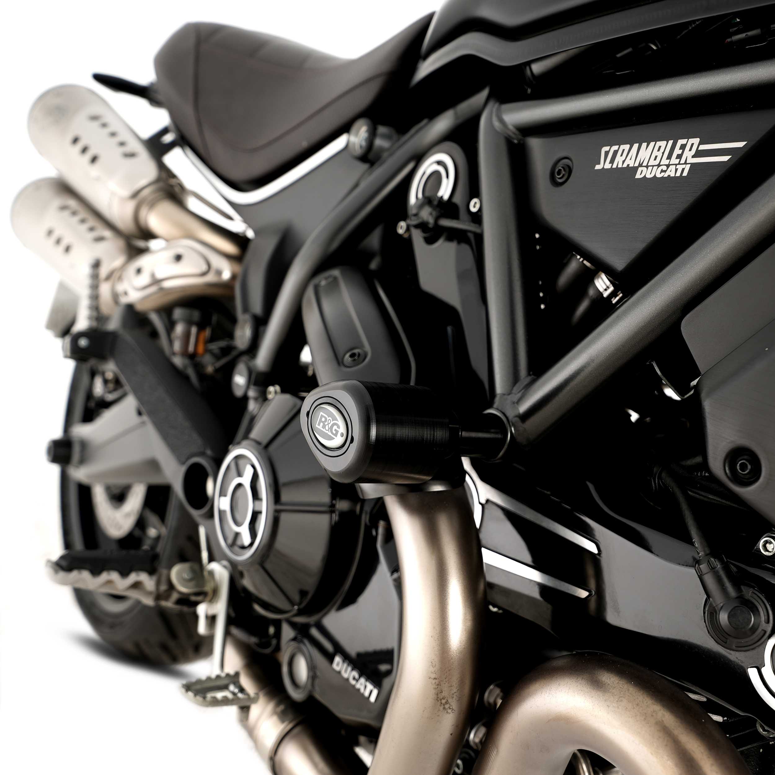 R&G Aero Frame Sliders for Ducati Scrambler 1100 Pro (20-25)
