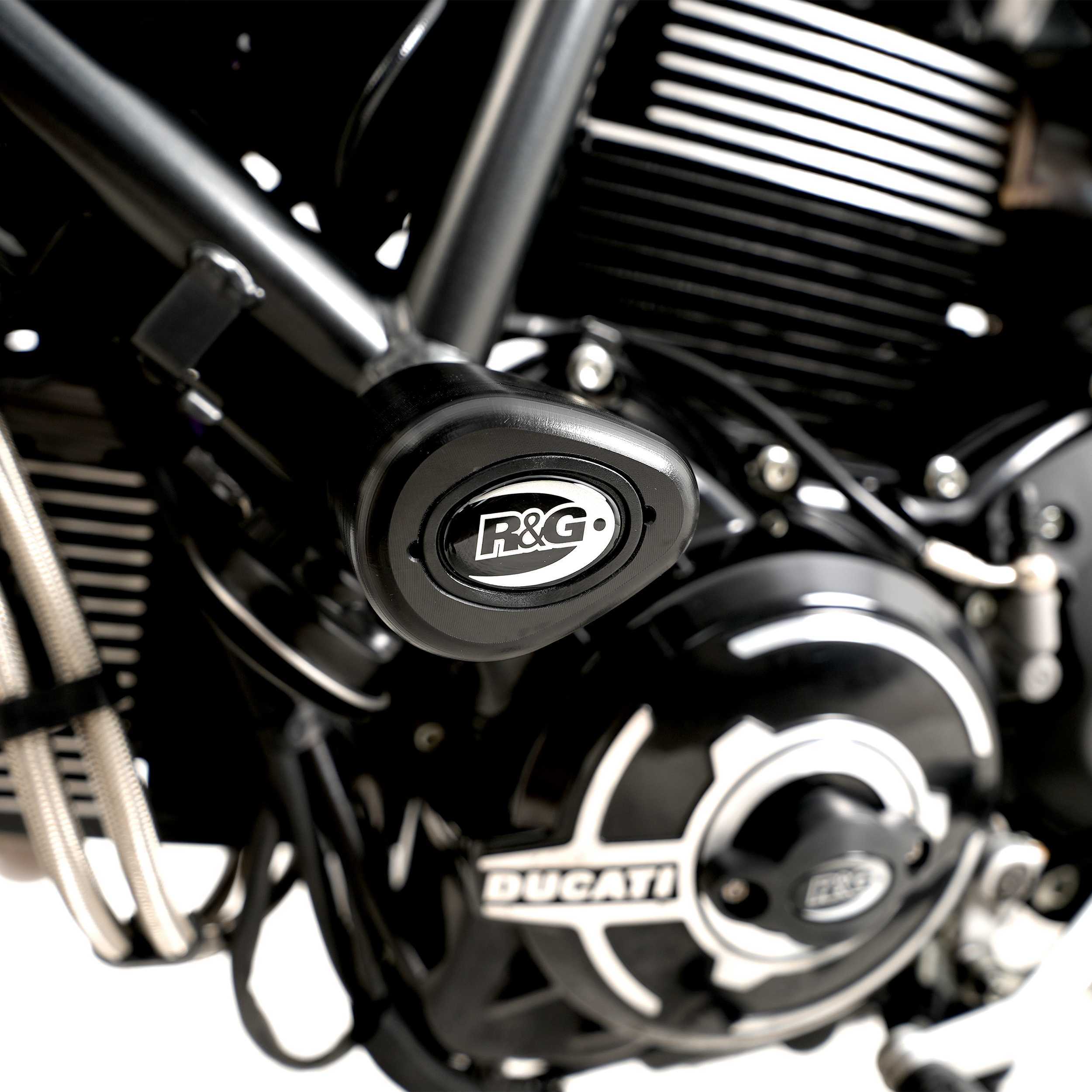 R&G Aero Frame Sliders for Ducati Scrambler 1100 Pro (20-25)