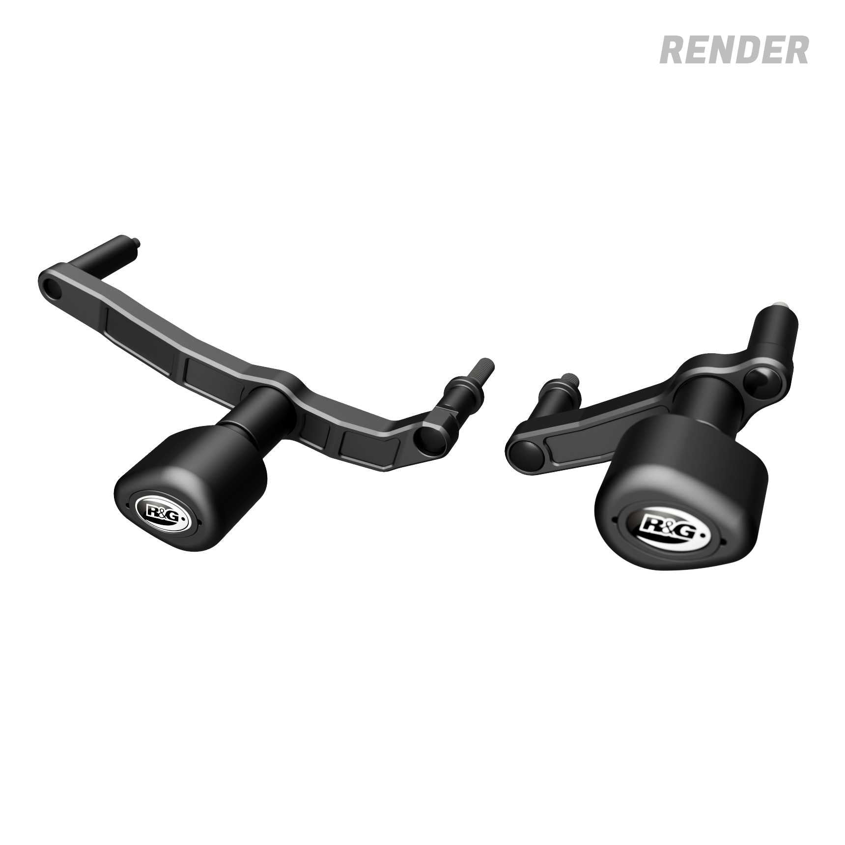 R&G Aero Frame Sliders for Ducati Multistrada V4 S (21-26)