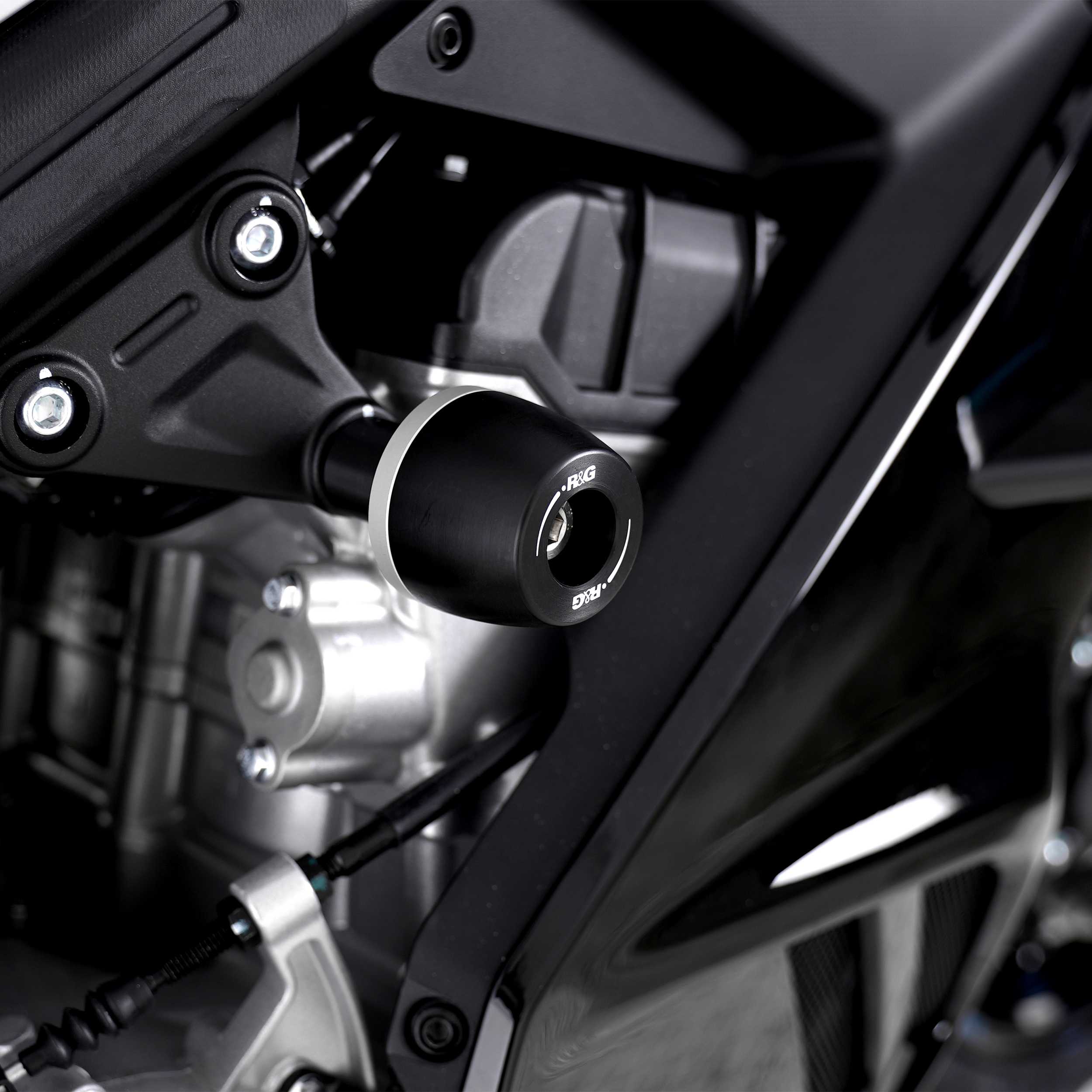 R&G Apex Frame Sliders for CFMOTO 675SR-R (25-26)