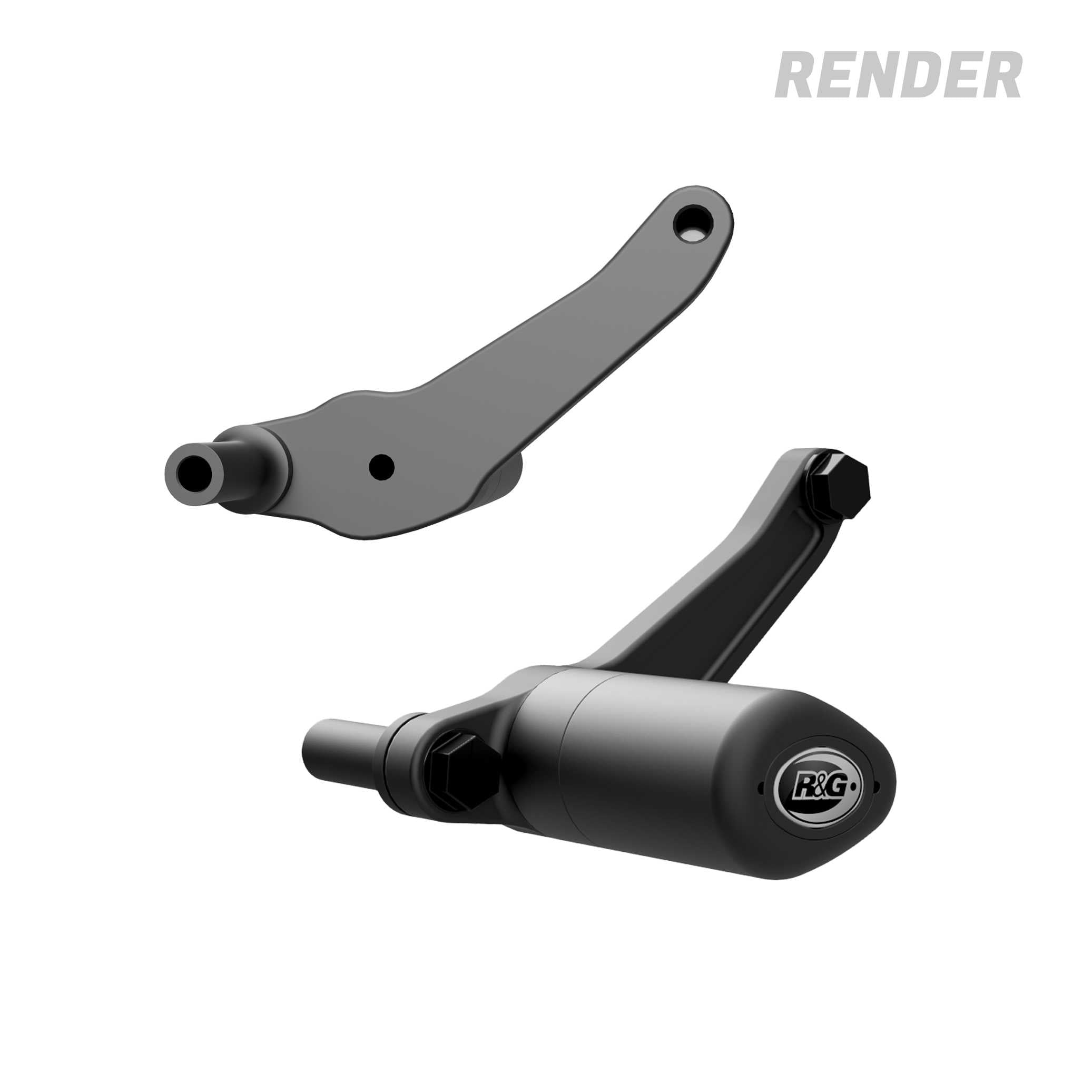 R&G Aero Frame Sliders for Triumph Trident 800 (26)