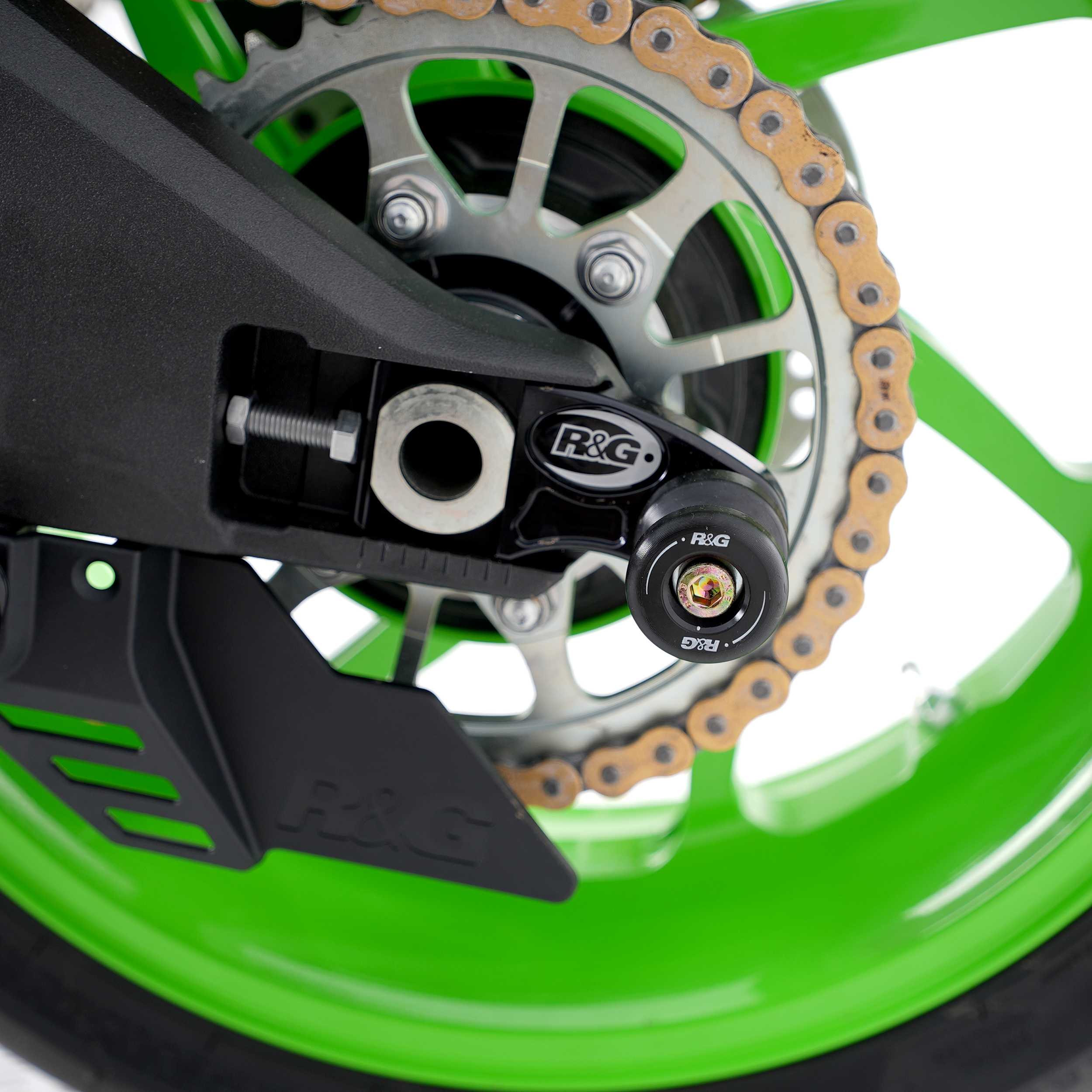 R&G Offset Cotton Reels for Kawasaki Ninja ZX-10RR (21-26)