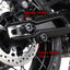R&G Spindle Swingarm Protectors for Triumph Tiger 850 Sport (21-26)