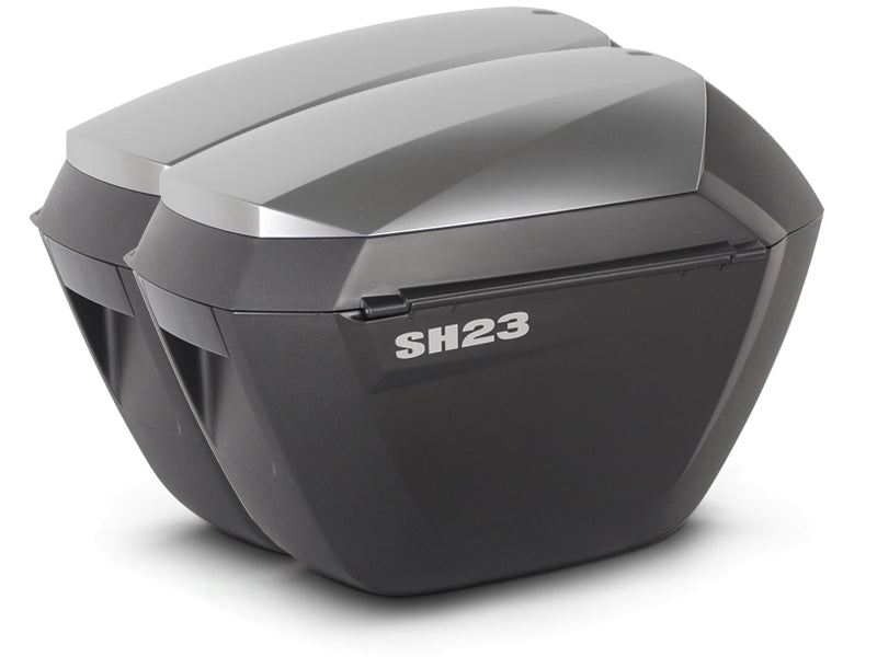 SHAD SH23 Panniers - Aluminium - 23 Litres Main image