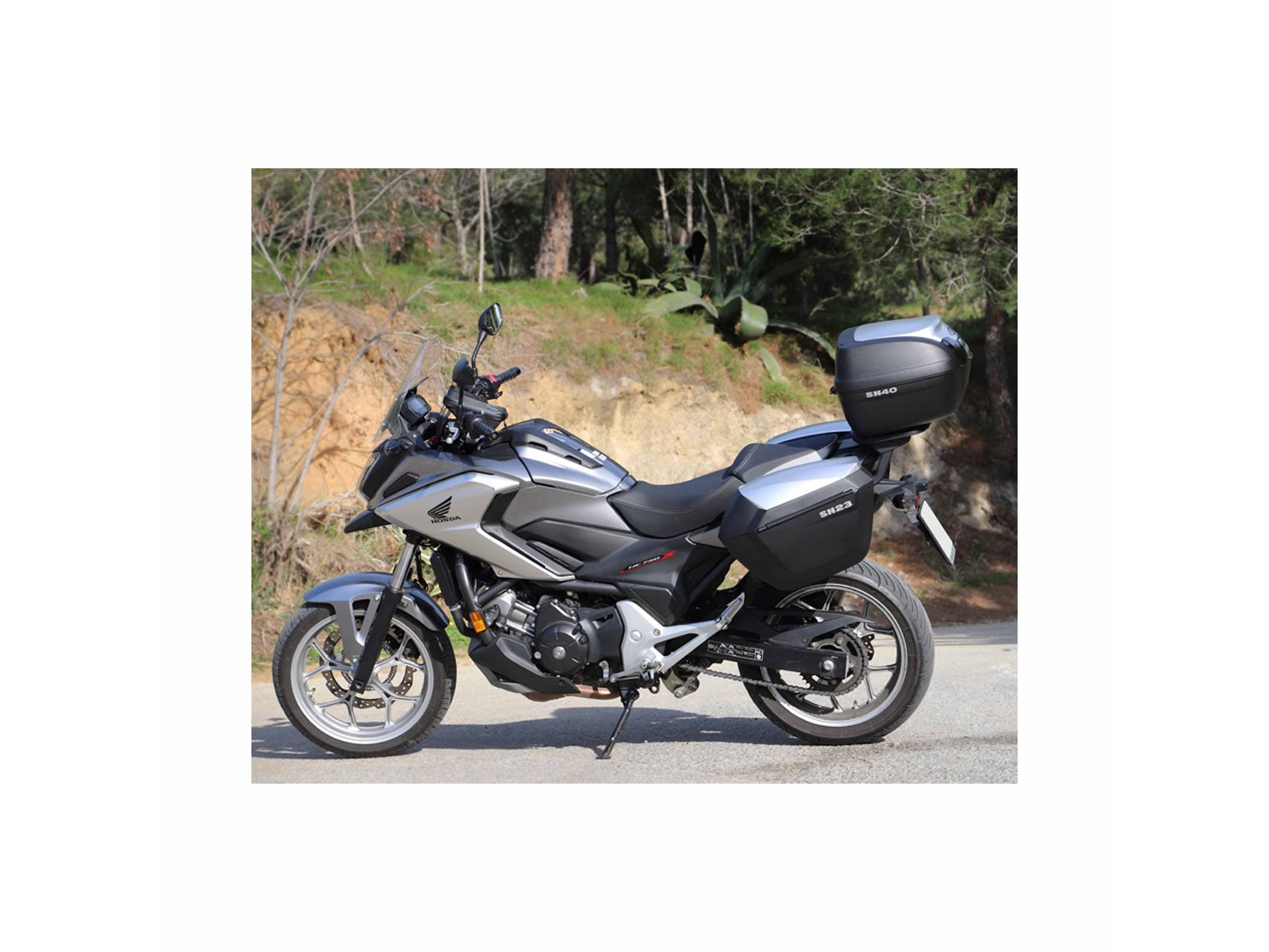 SHAD SH23 Panniers - Aluminium - 23 Litres