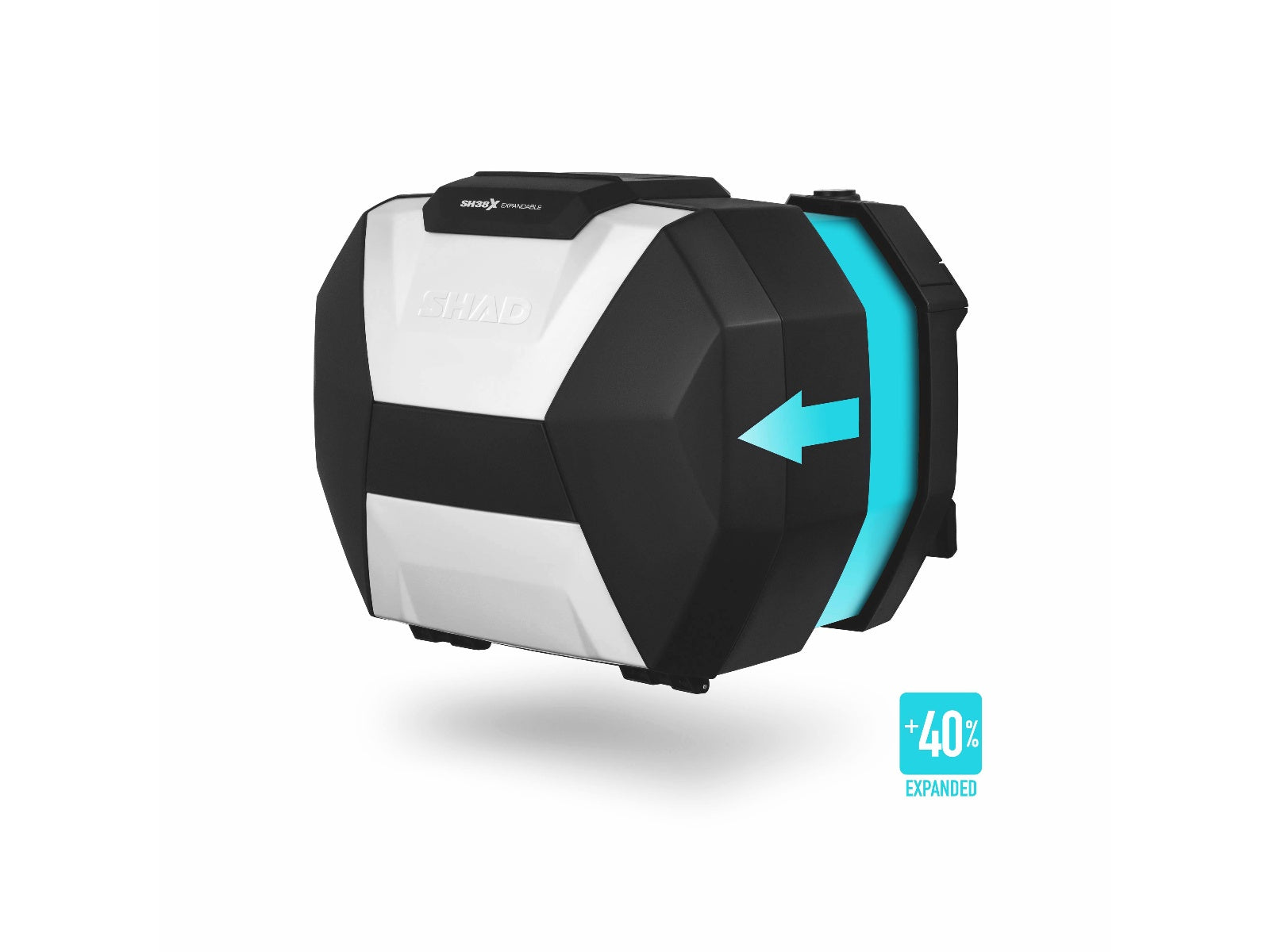 SHAD SH38x Expandable Panniers - Aluminium – Moto Planet
