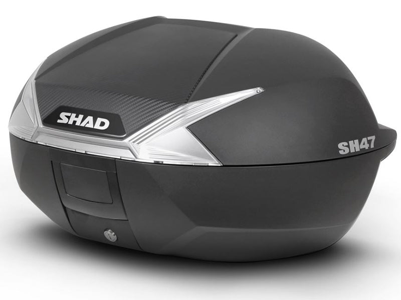 SHAD SH47 Top Box - White Reflector - 47 Litres Main image