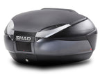 SHAD SH48 Top Box - Dark Grey - Backrest and Carbon Cover - 48 Litres