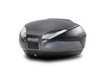 SHAD SH48 Top Box - Dark Grey - Backrest and Carbon Cover - 48 Litres