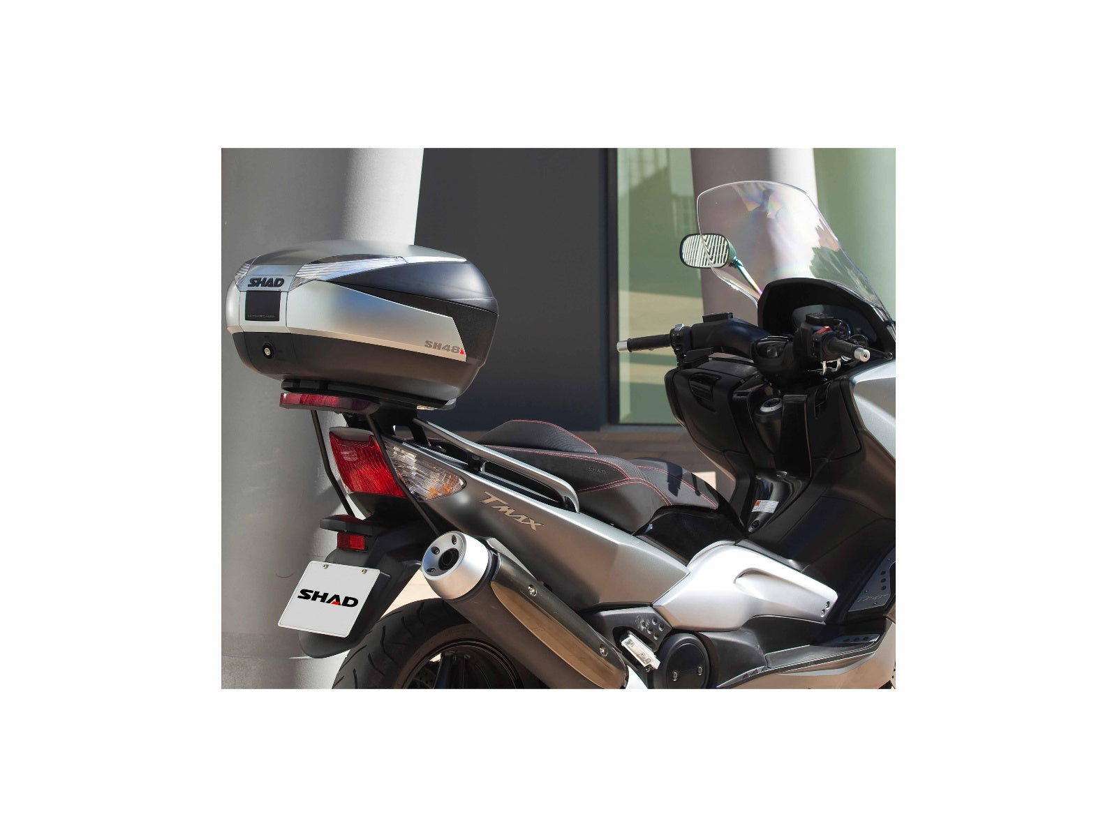 SHAD SH48 Top Box - Titanium - 48 Litres