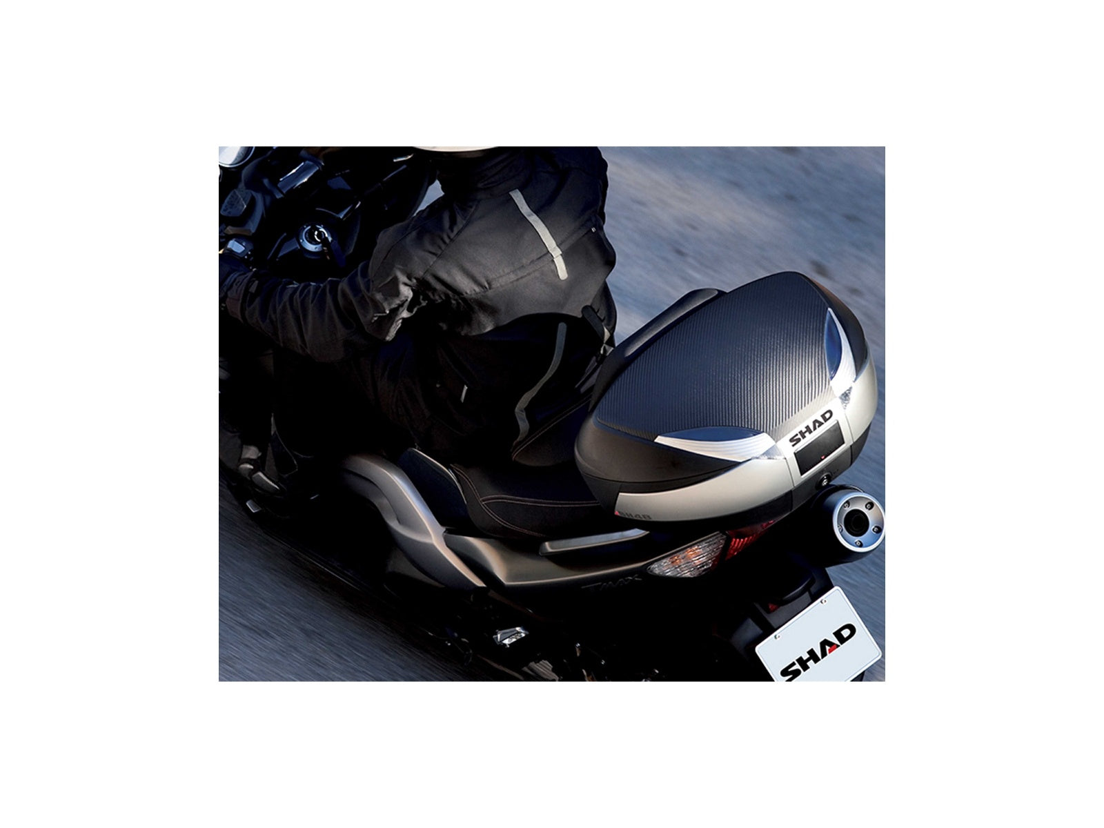 SHAD SH48 Top Box - Titanium - 48 Litres